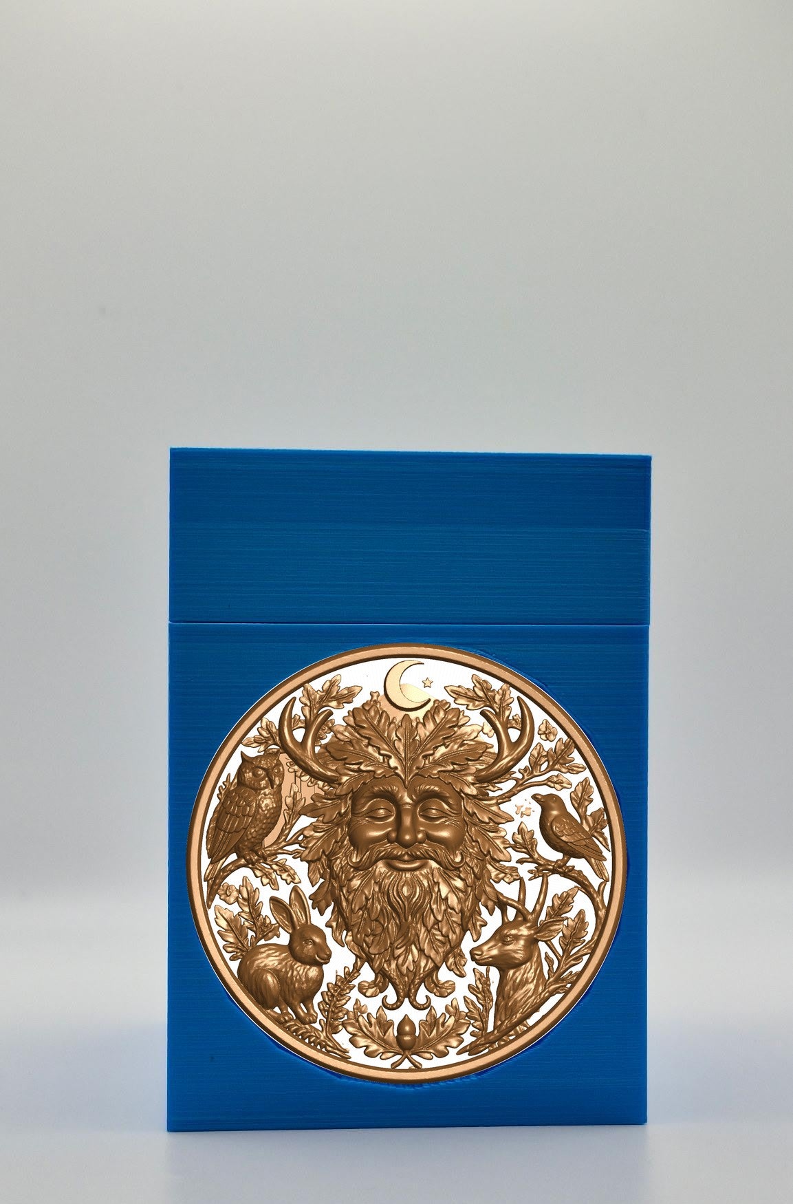 Tree Spirit Card Box — Blue