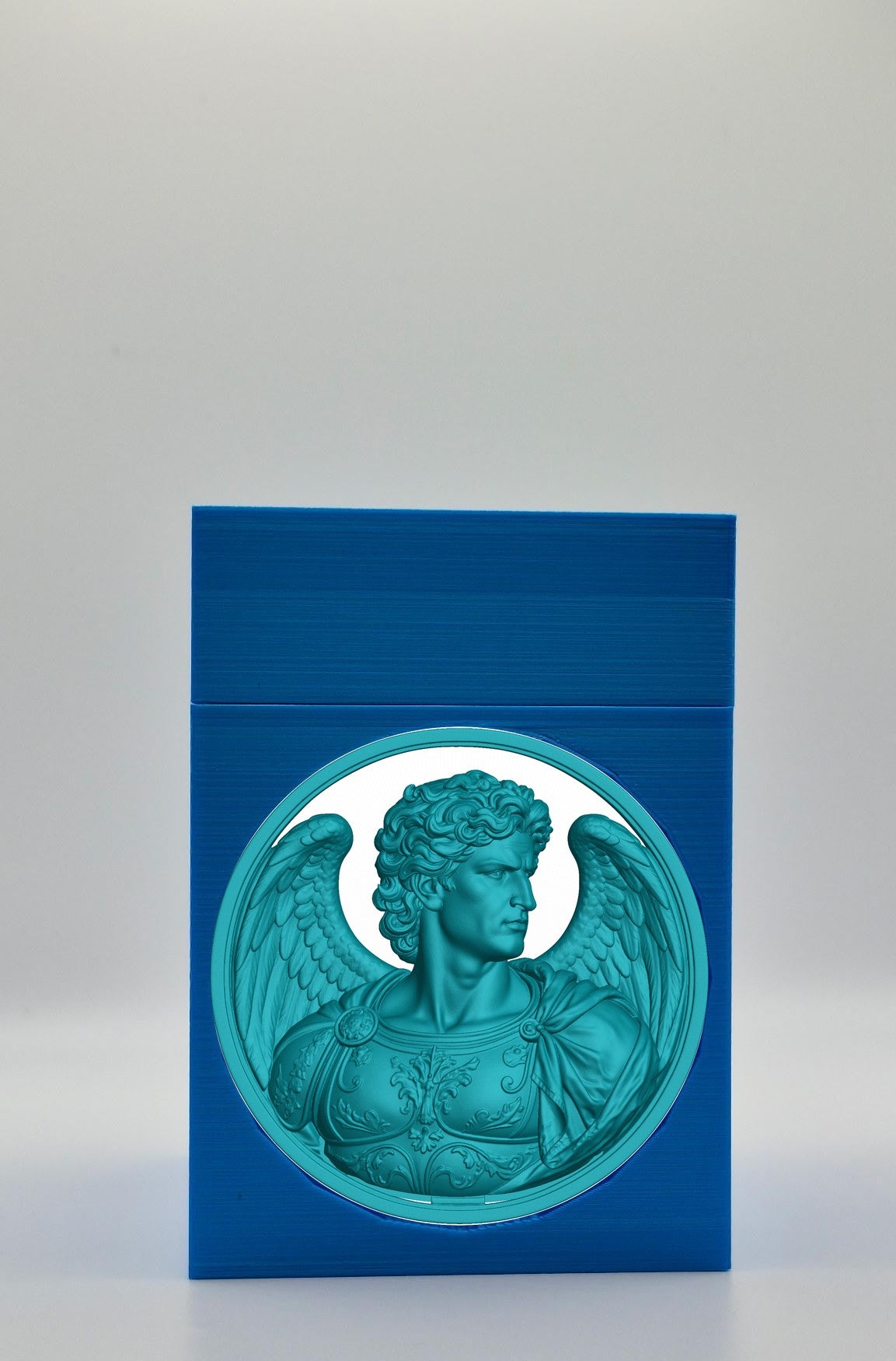 Angel Card Box — Blue