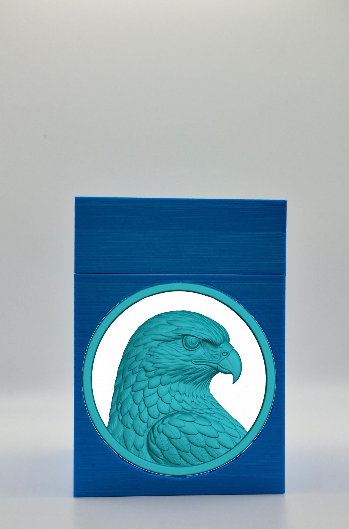 Eagle Card Box — Blue