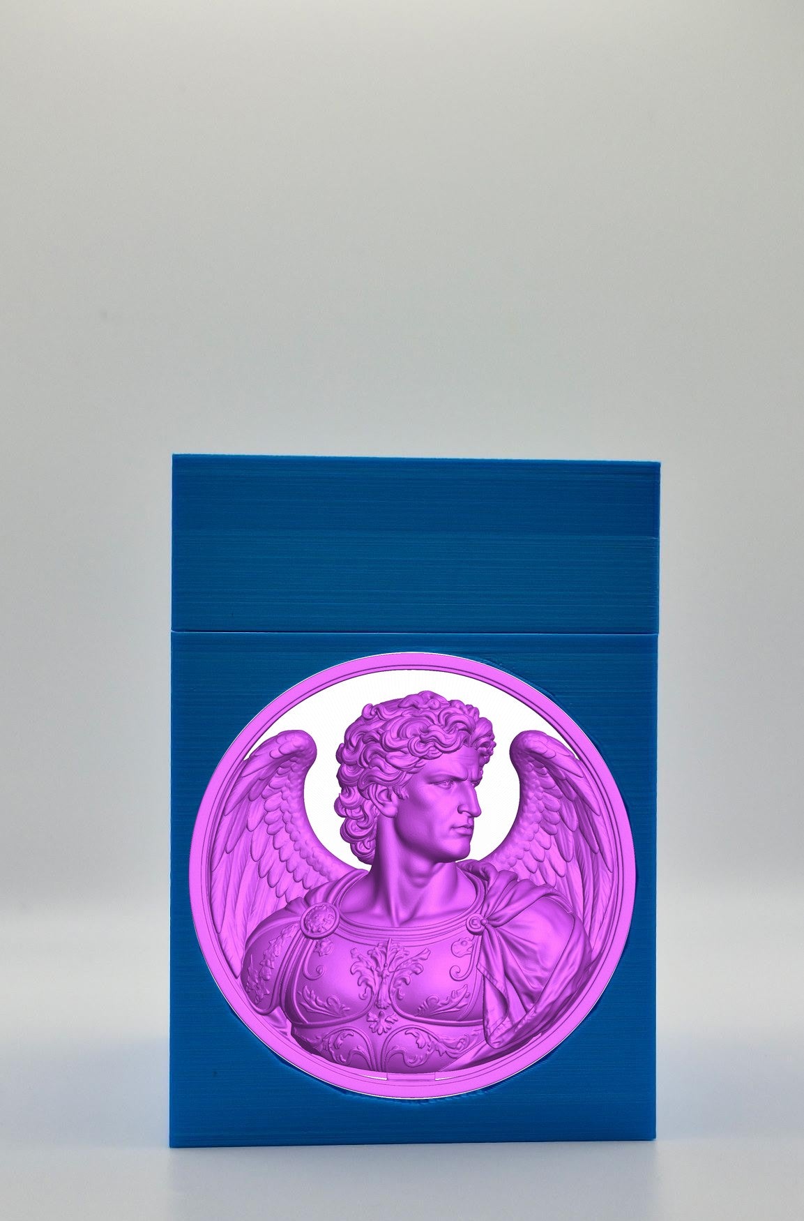 Angel Card Box — Blue