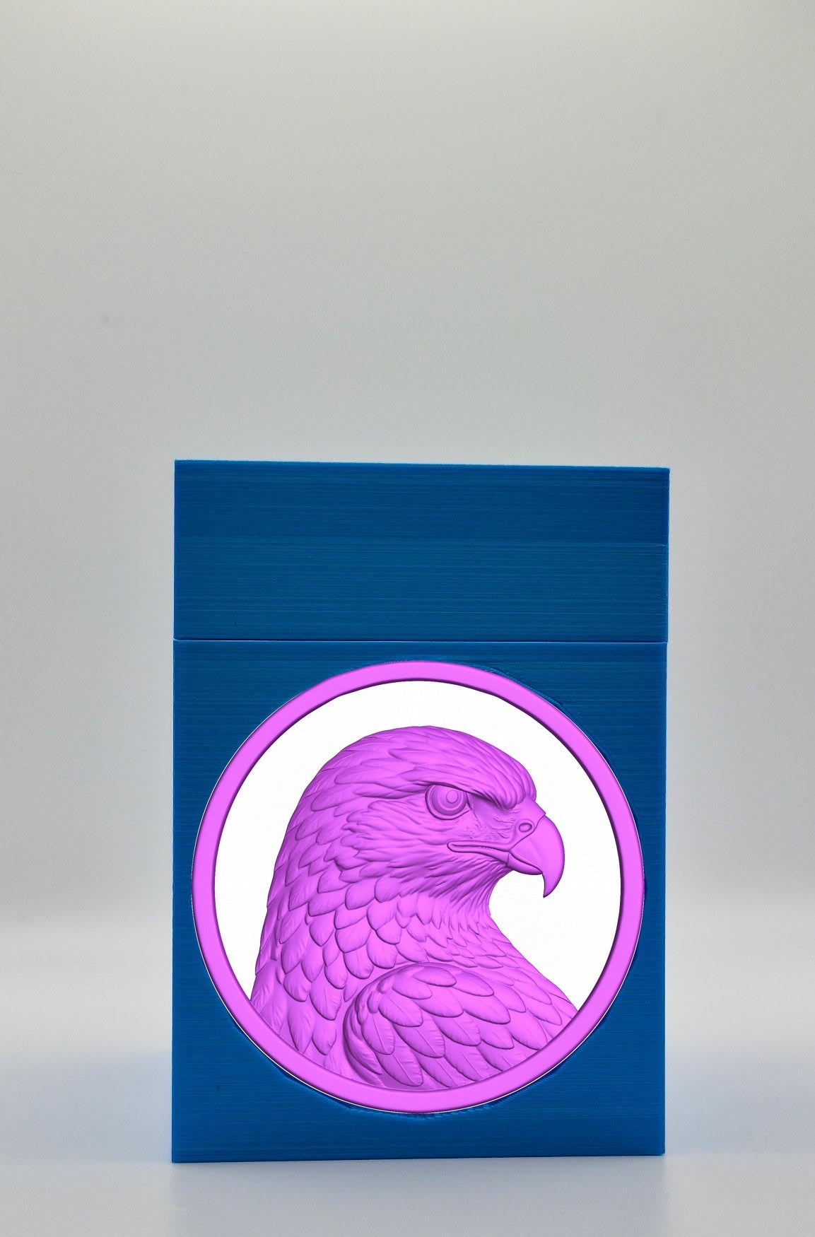 Eagle Card Box — Blue