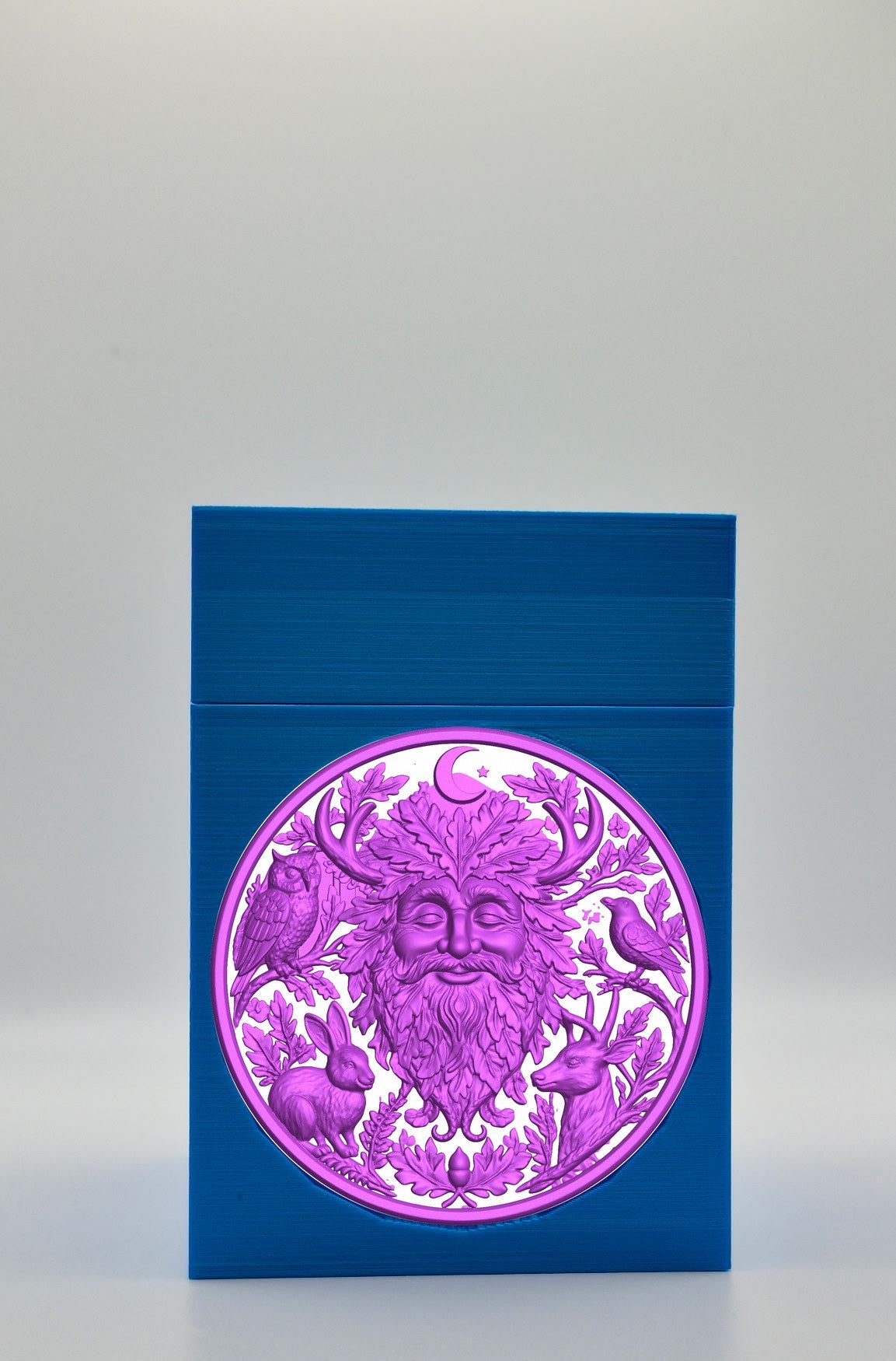 Tree Spirit Card Box — Blue