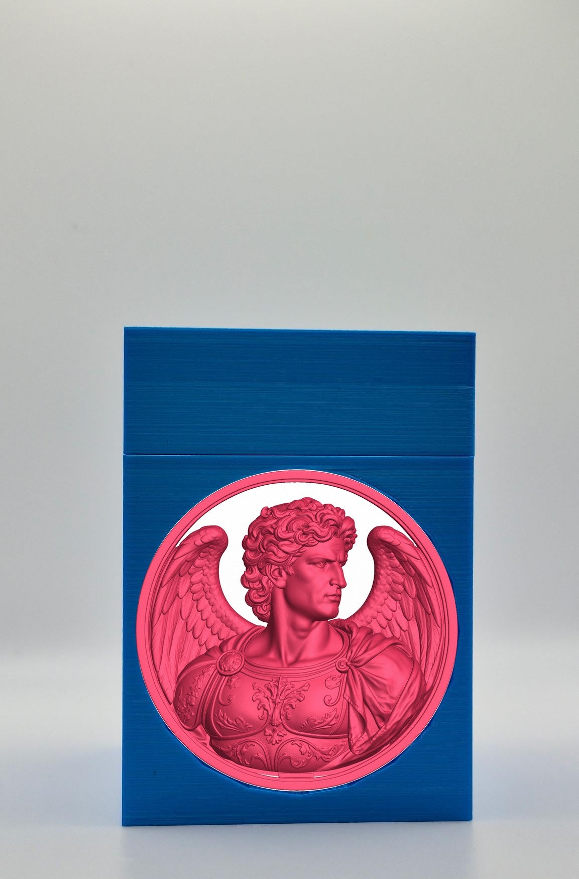 Angel Card Box — Blue