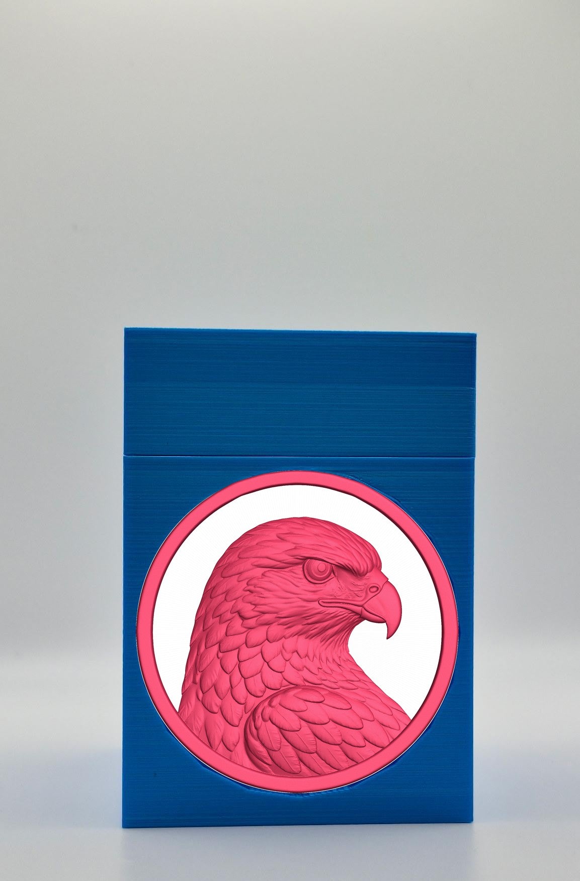 Eagle Card Box — Blue