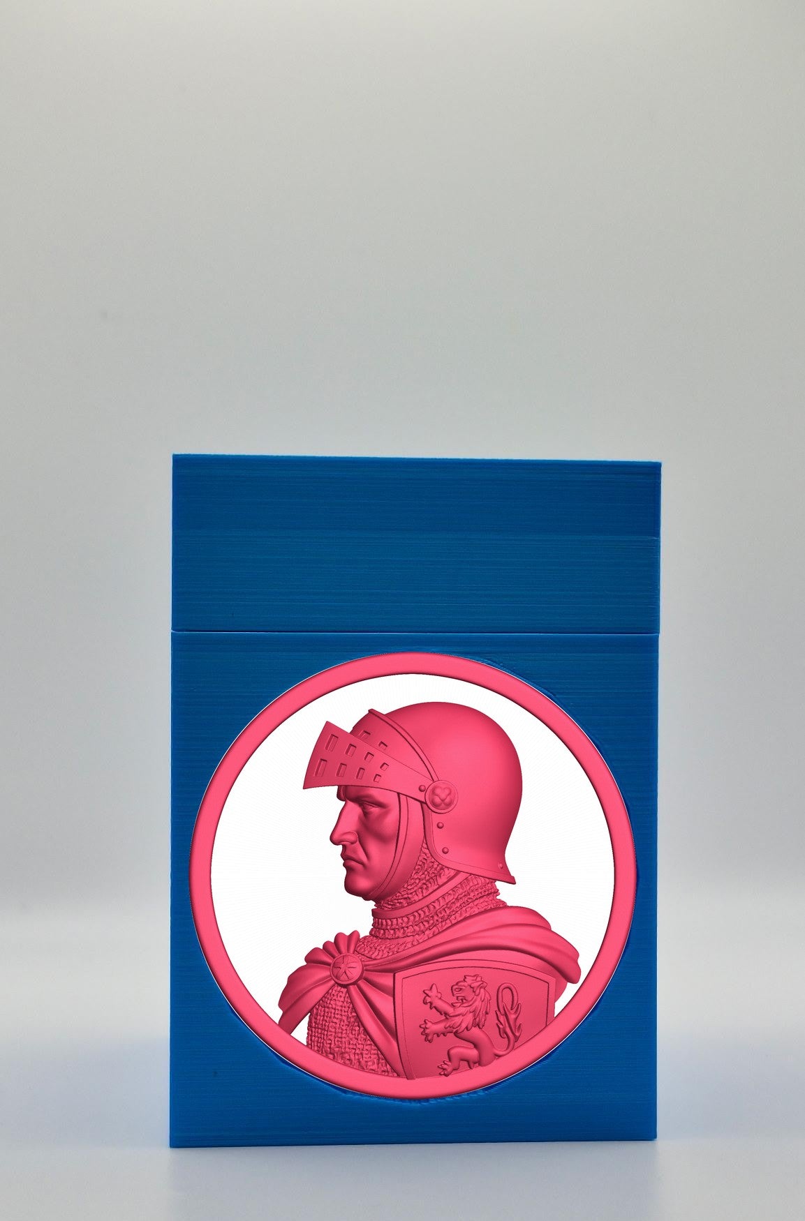 Knight Card Box — Blue