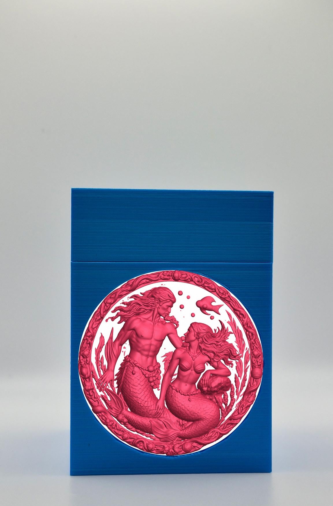 Merfolk Card Box — Blue