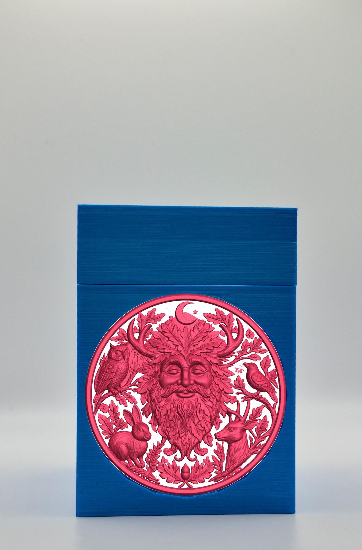 Tree Spirit Card Box — Blue