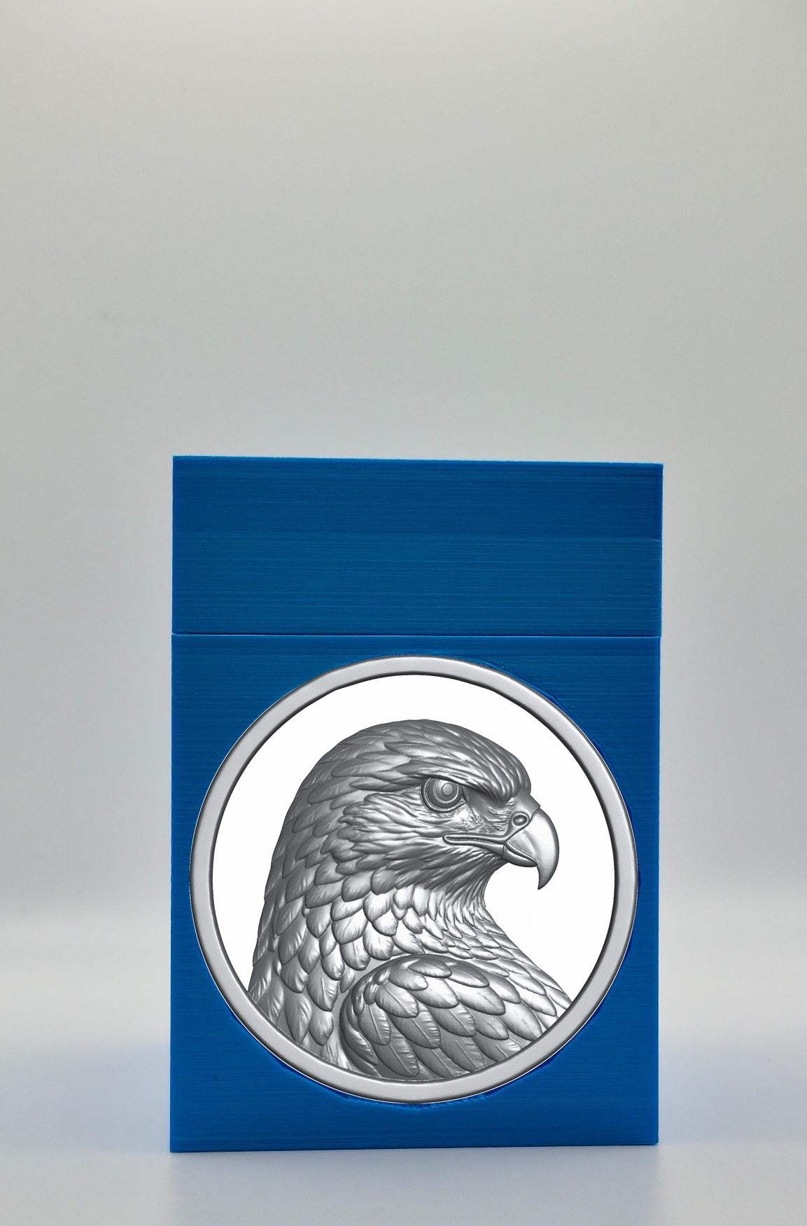 Eagle Card Box — Blue