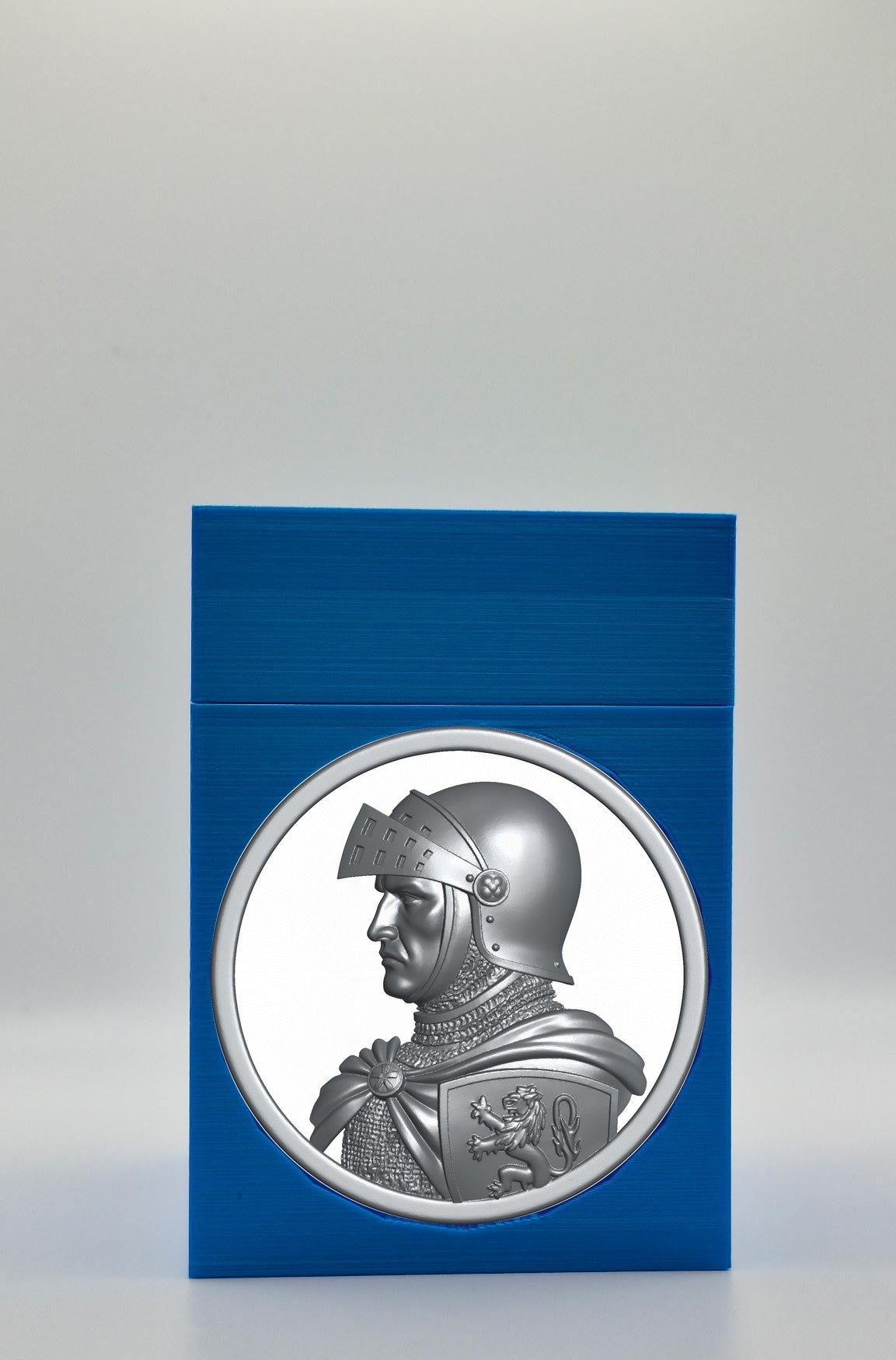 Knight Card Box — Blue