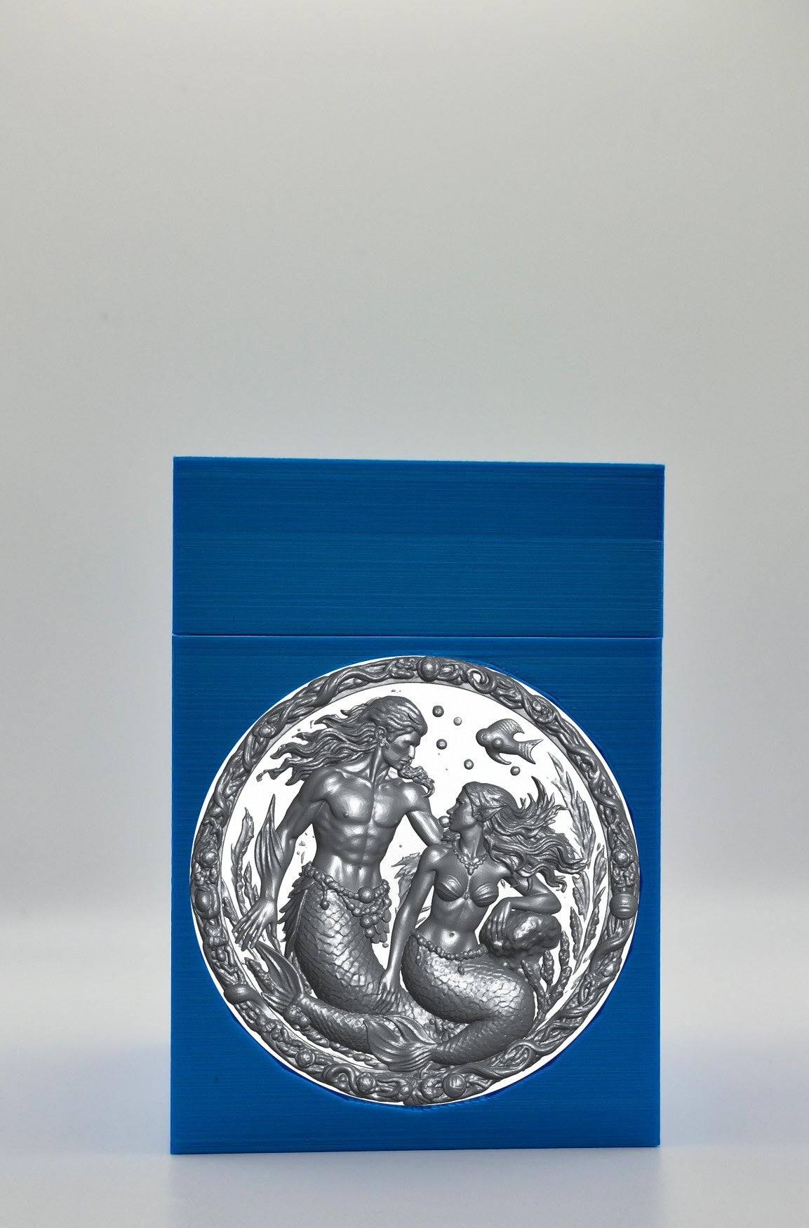 Merfolk Card Box — Blue