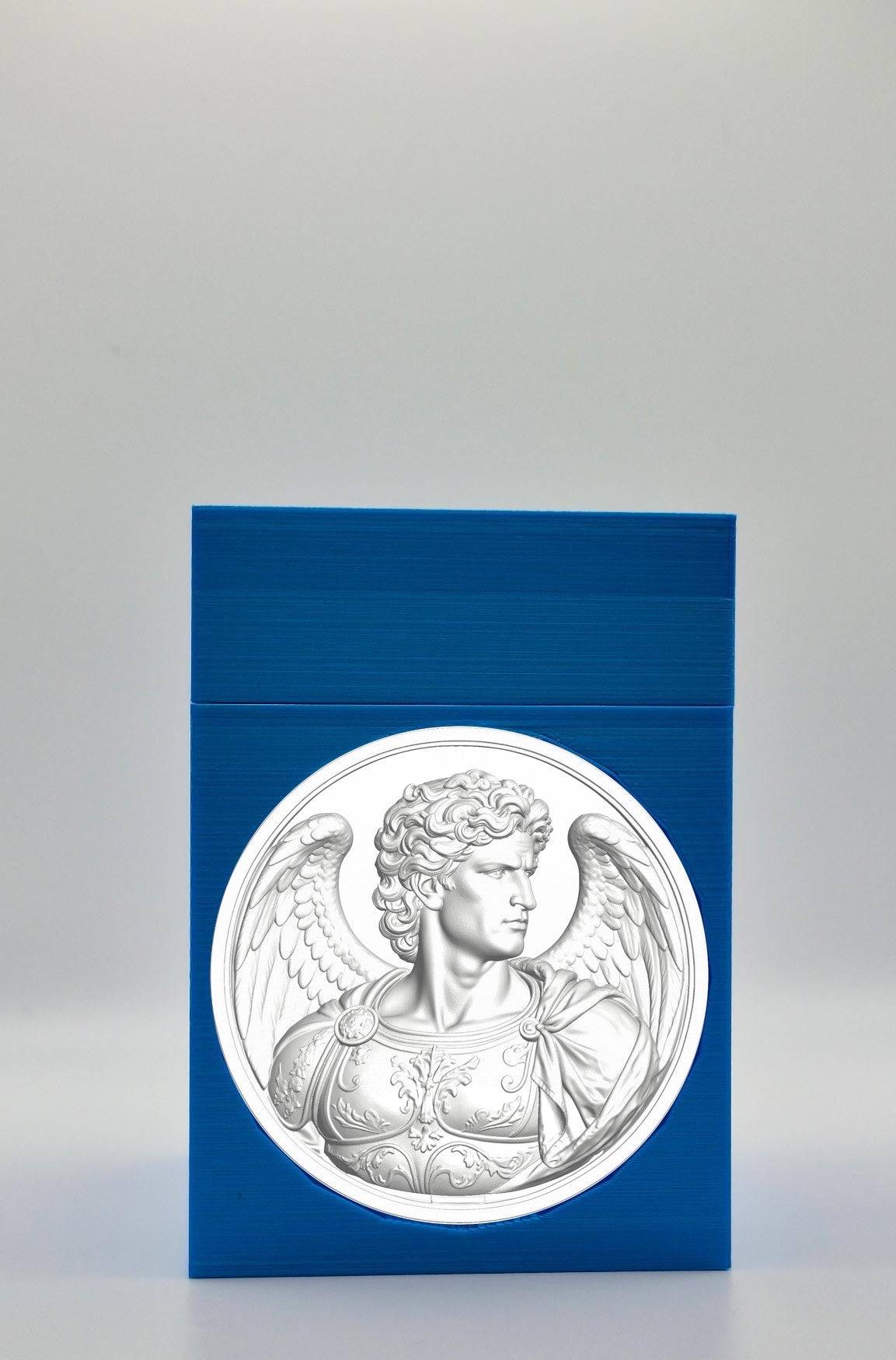 Angel Card Box — Blue