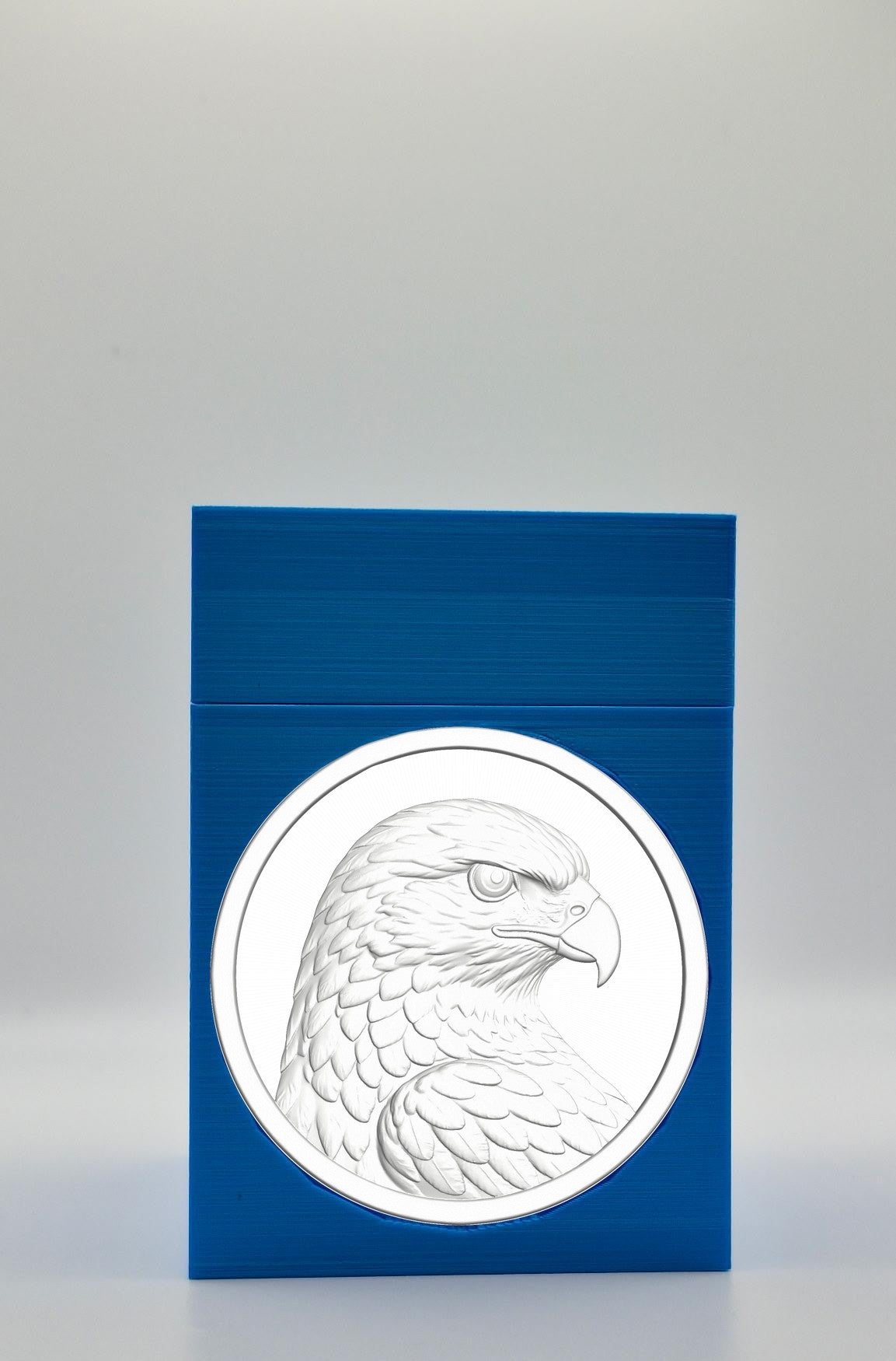 Eagle Card Box — Blue