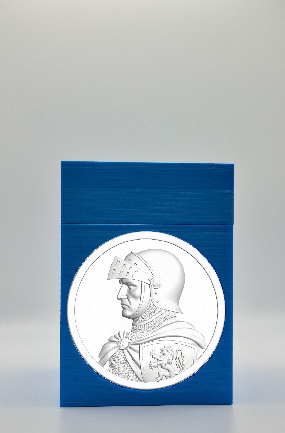 Knight Card Box — Blue