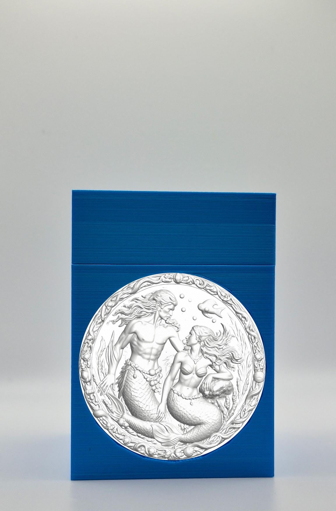 Merfolk Card Box — Blue