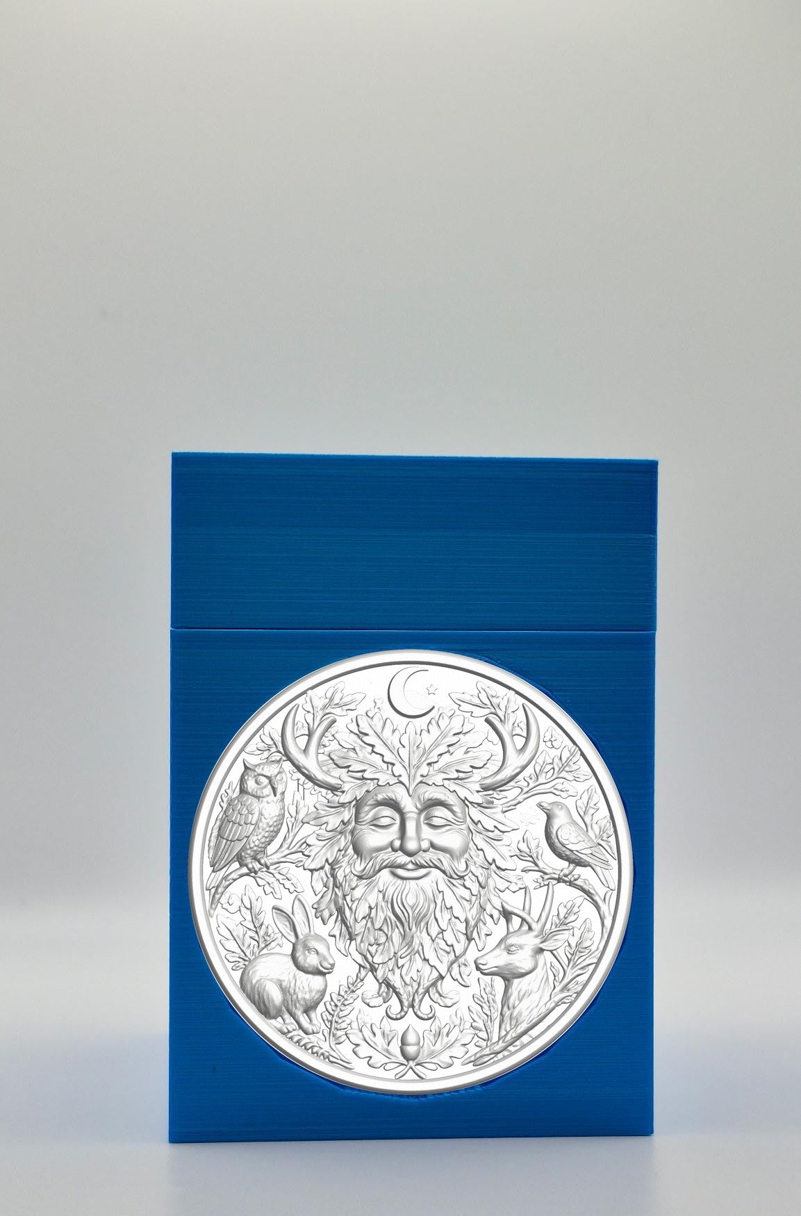 Tree Spirit Card Box — Blue