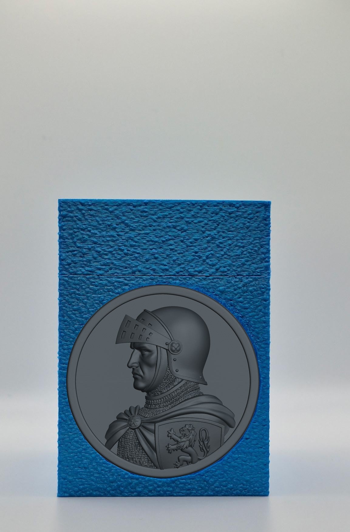Knight Card Box — Blue