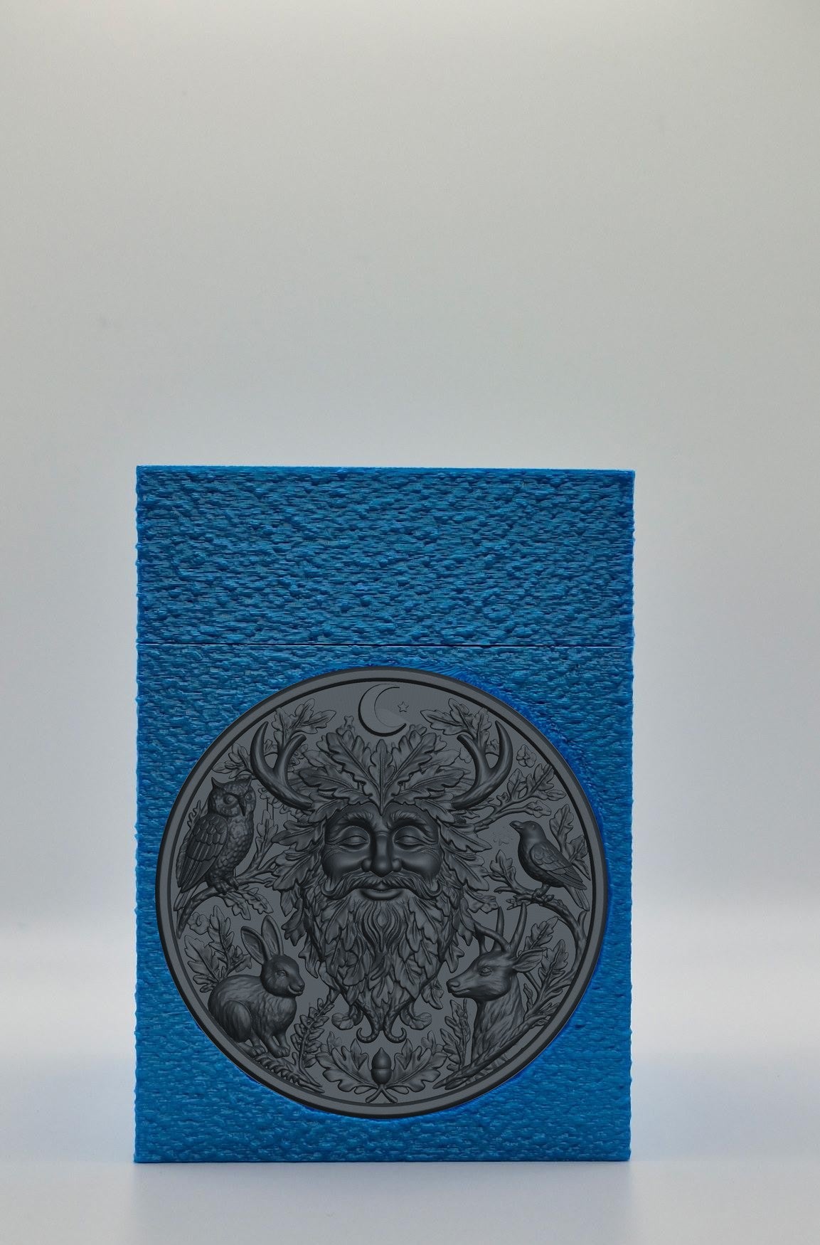 Tree Spirit Card Box — Blue