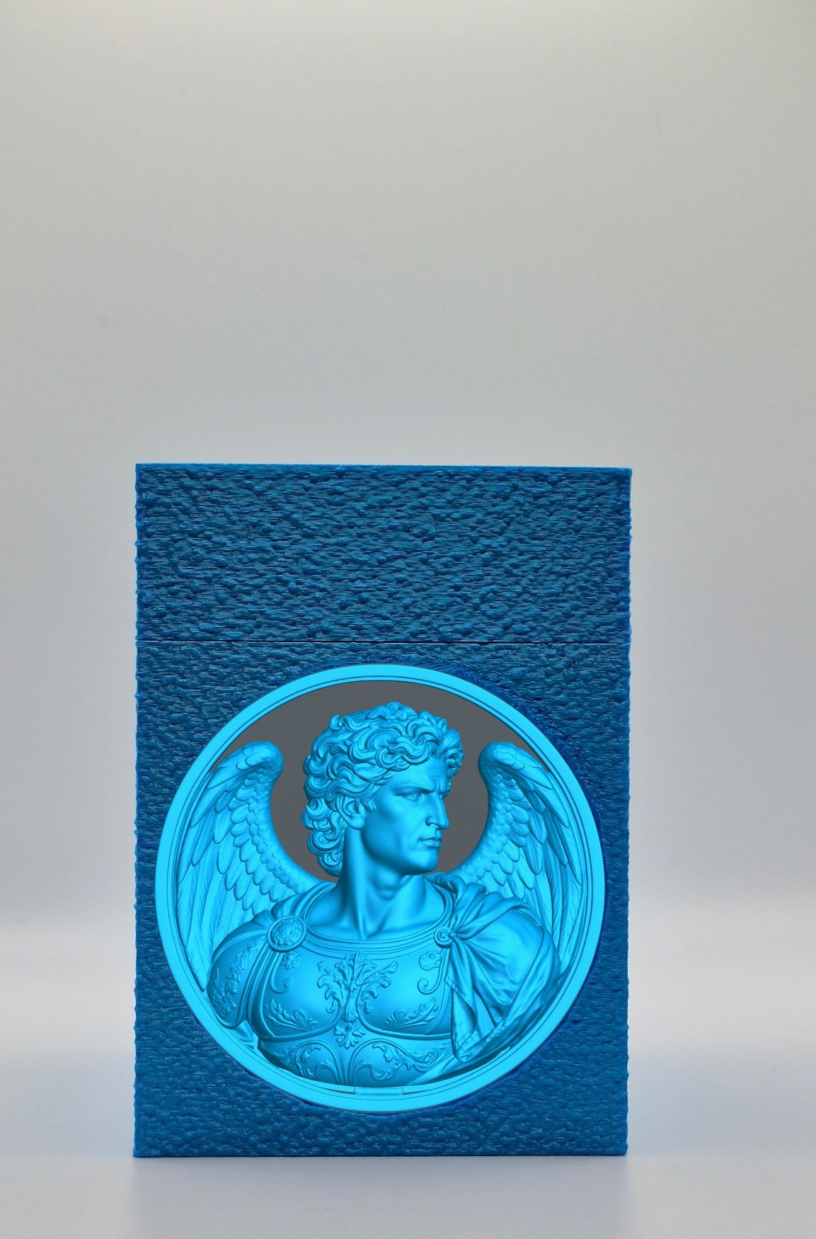 Angel Card Box — Blue
