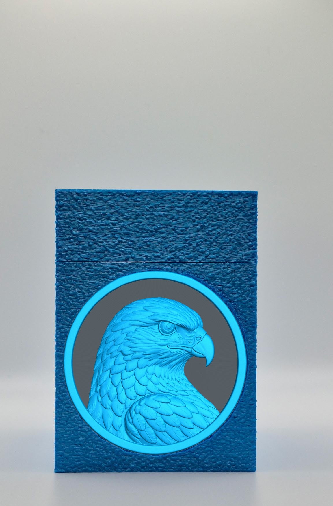 Eagle Card Box — Blue