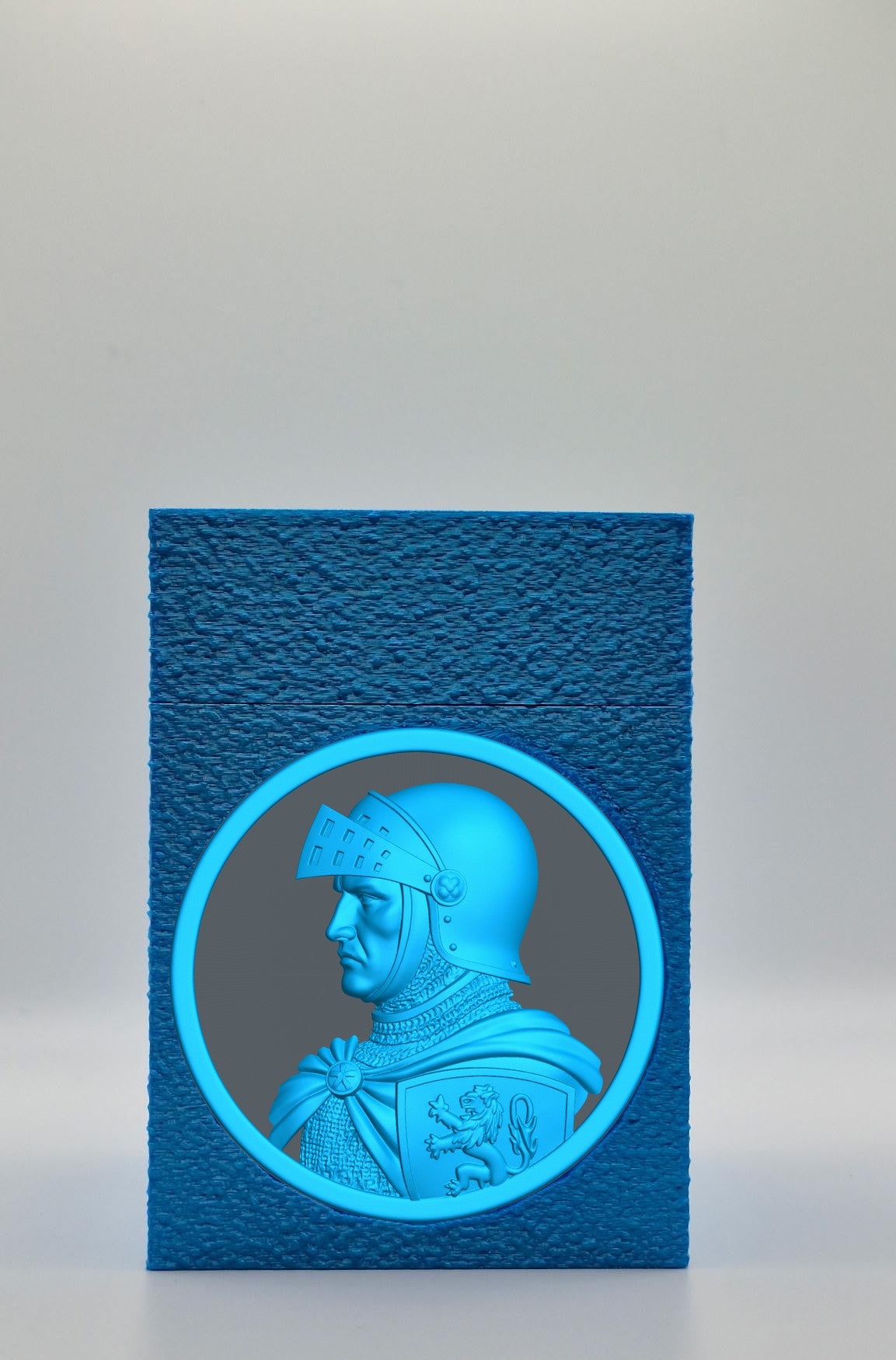 Knight Card Box — Blue