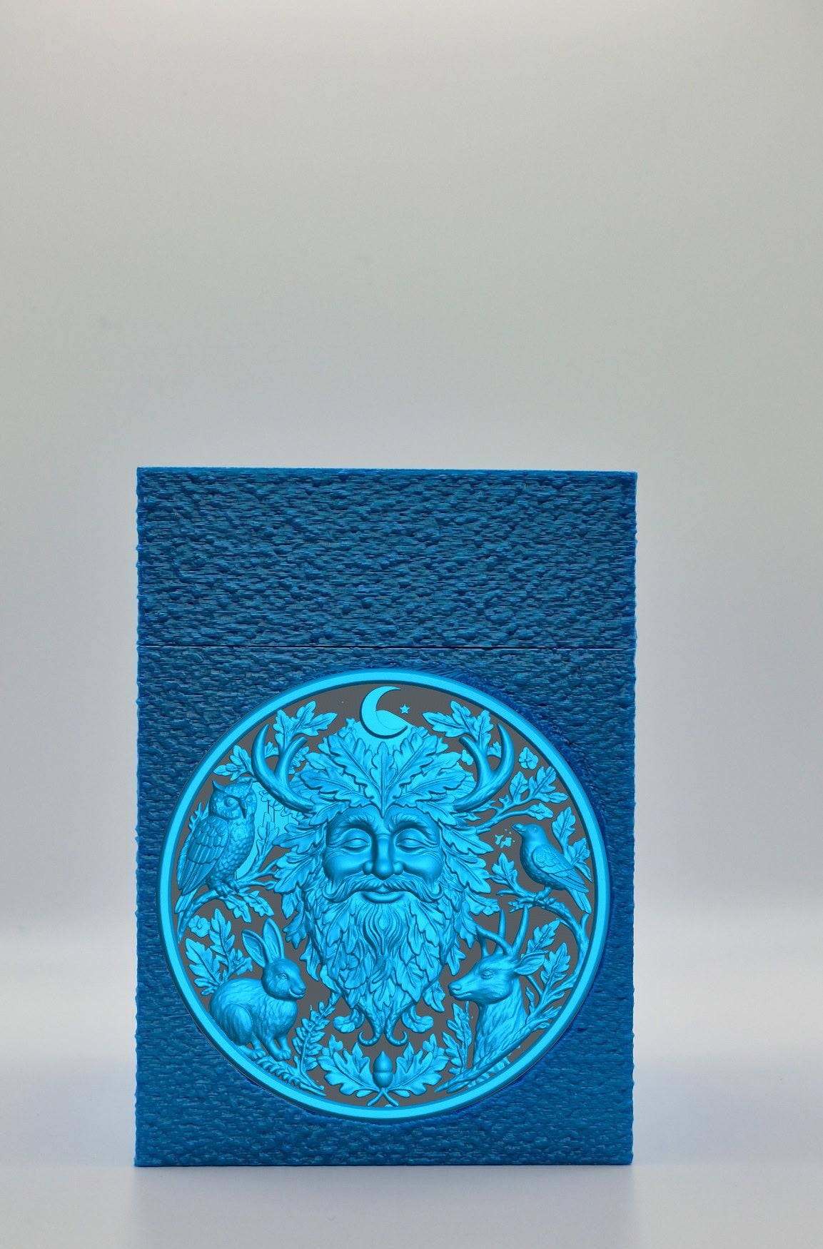 Tree Spirit Card Box — Blue