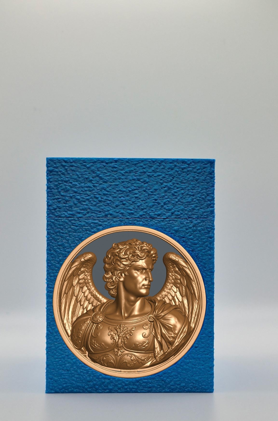 Angel Card Box — Blue