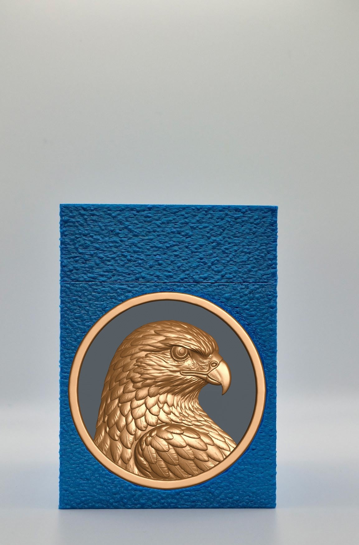 Eagle Card Box — Blue