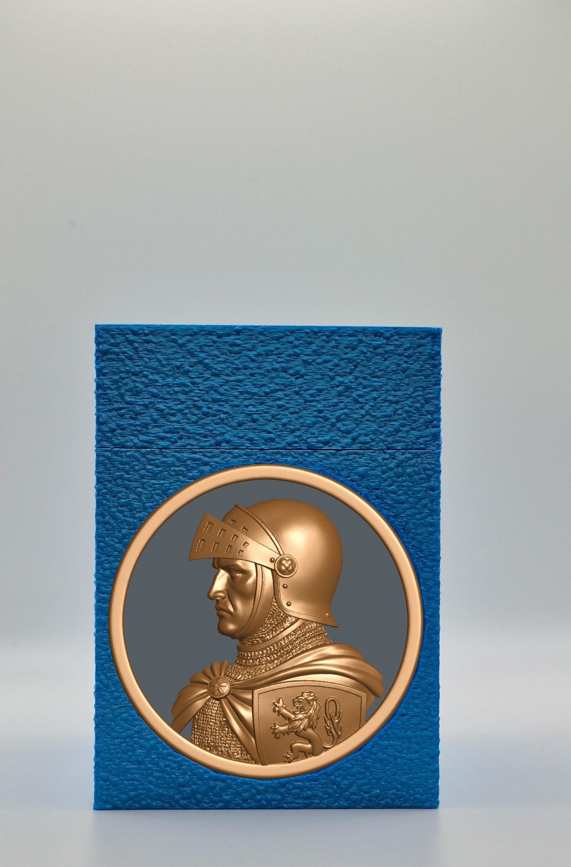 Knight Card Box — Blue