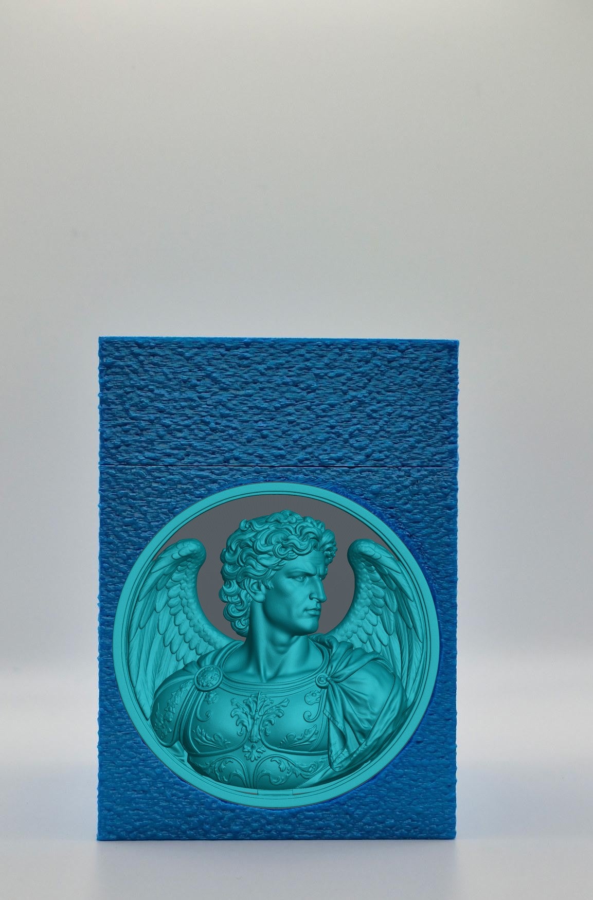 Angel Card Box — Blue