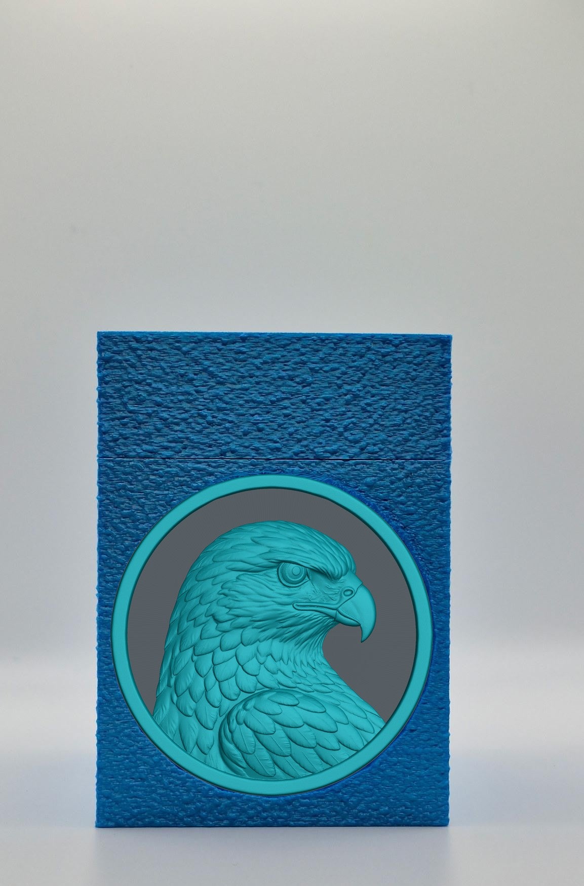 Eagle Card Box — Blue
