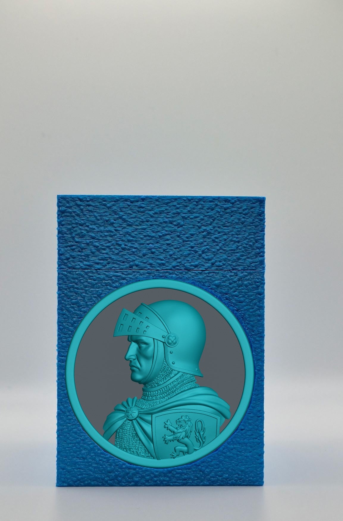 Knight Card Box — Blue