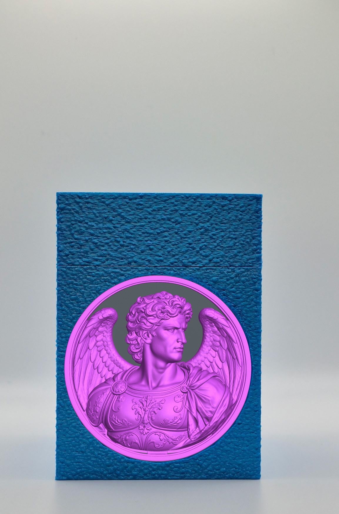 Angel Card Box — Blue