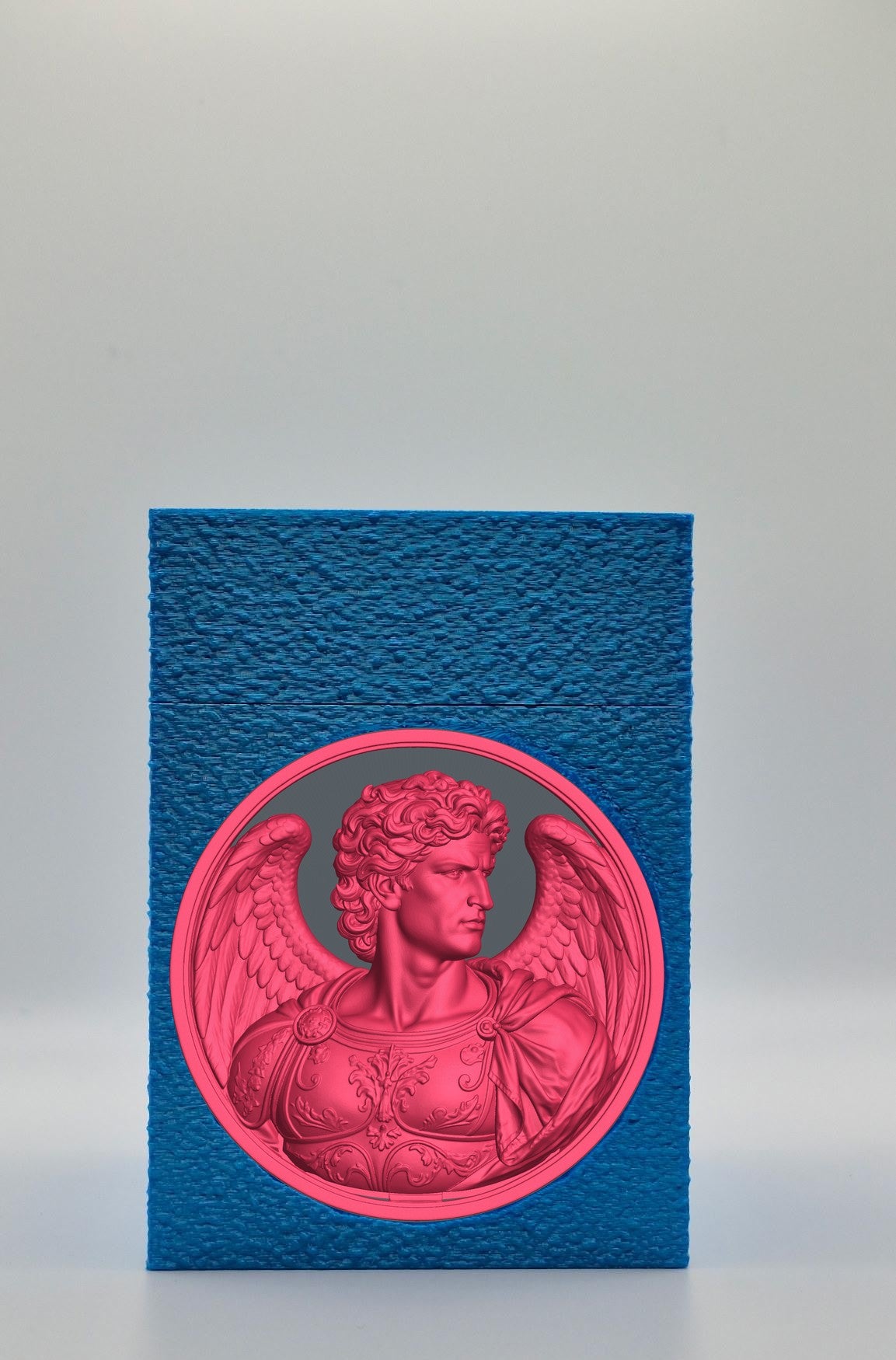 Angel Card Box — Blue