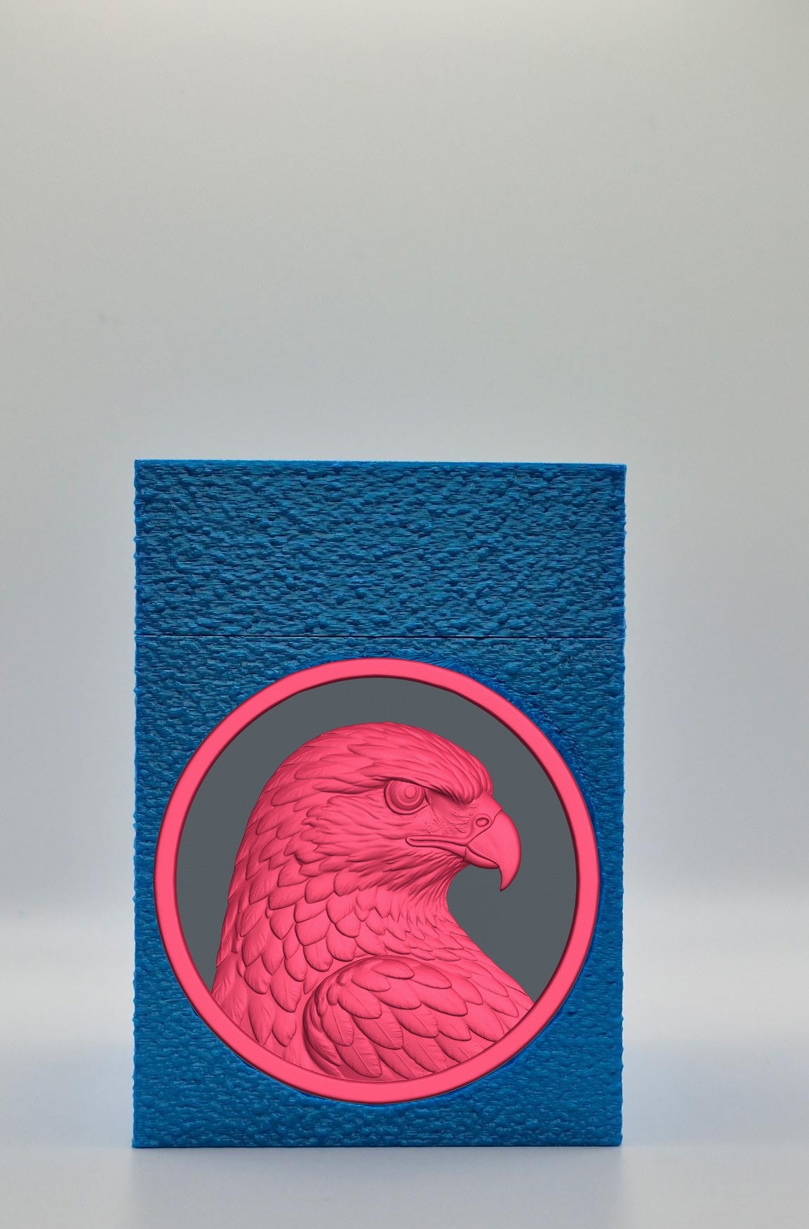 Eagle Card Box — Blue