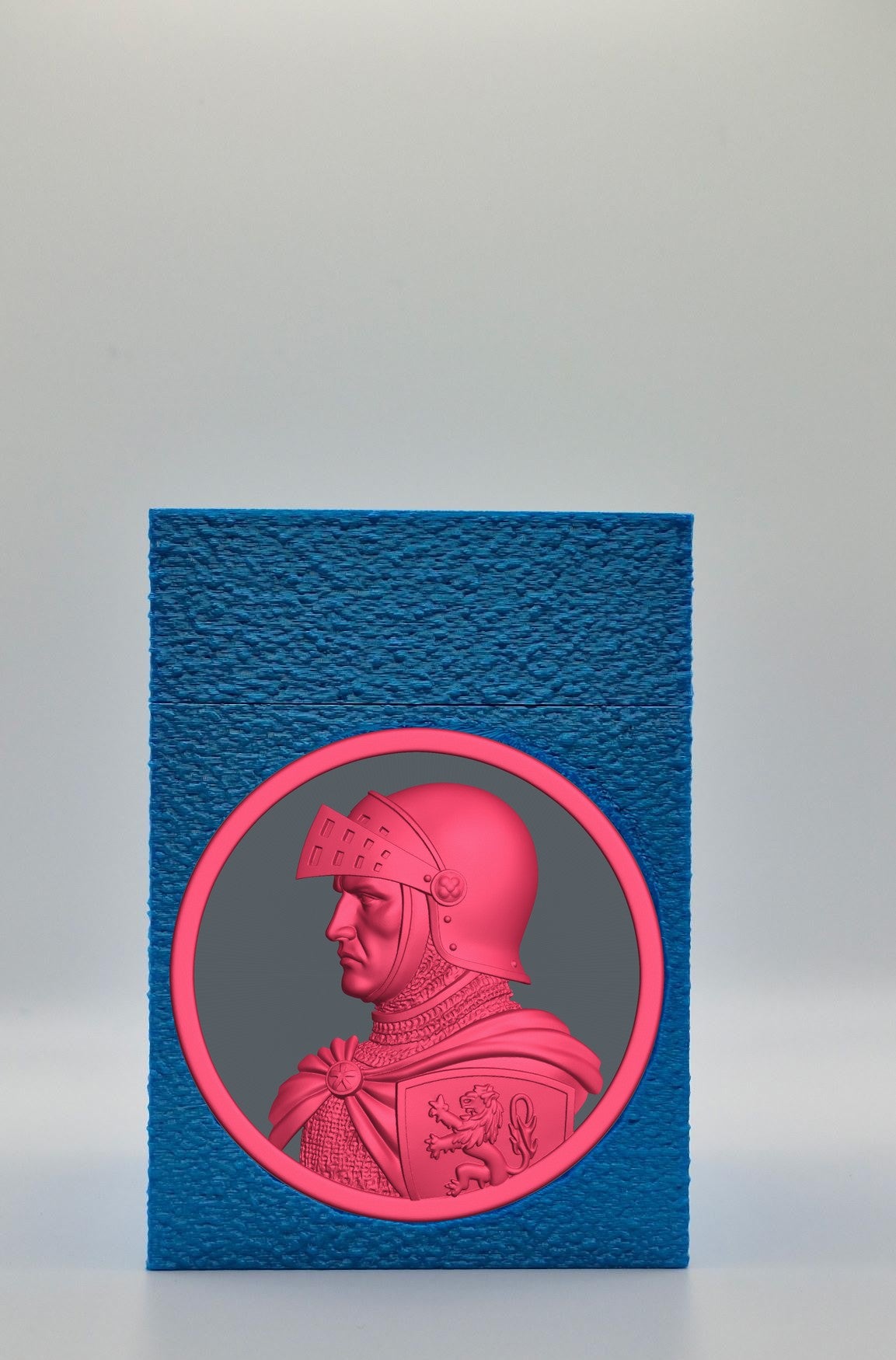 Knight Card Box — Blue