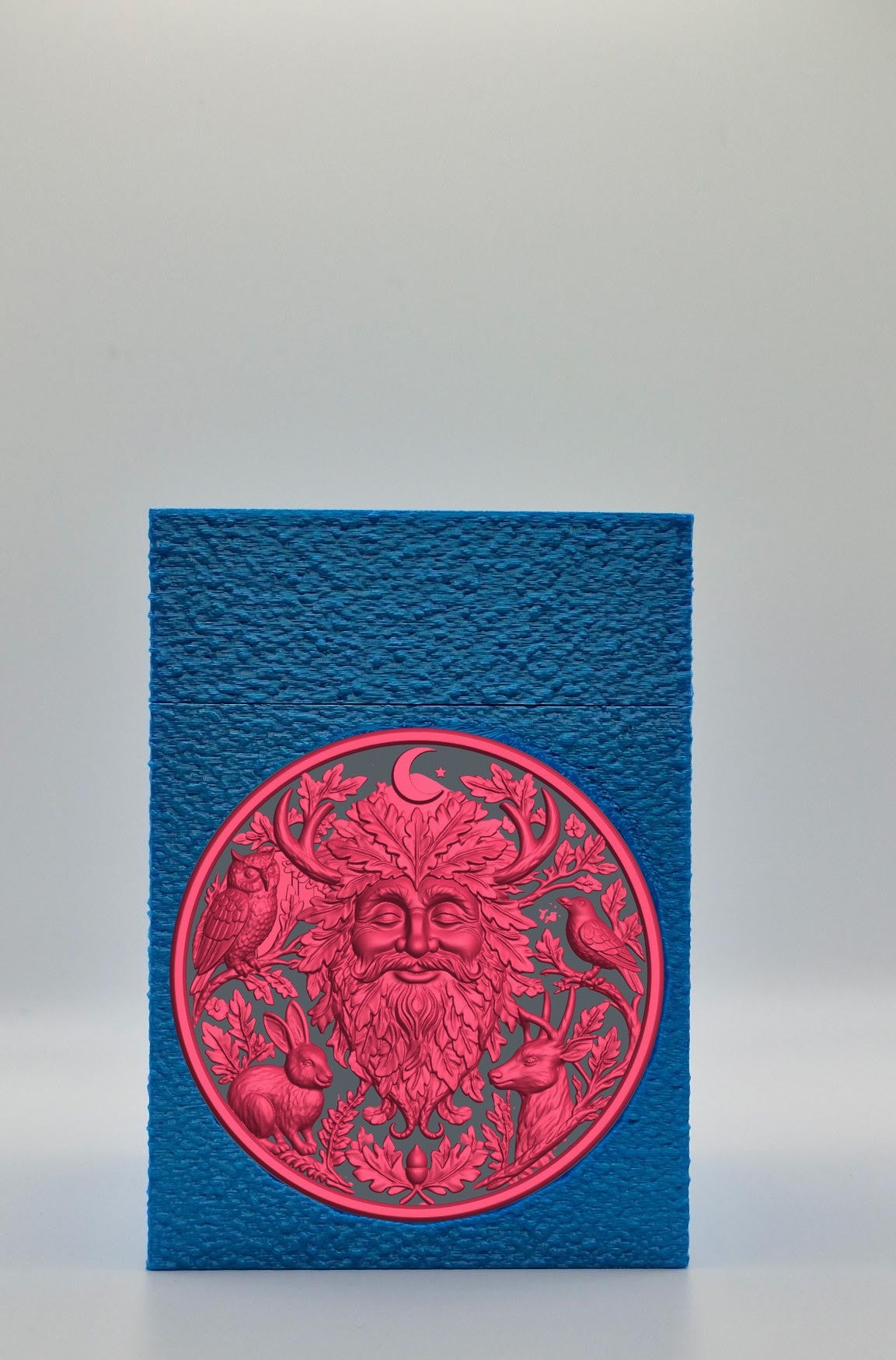 Tree Spirit Card Box — Blue