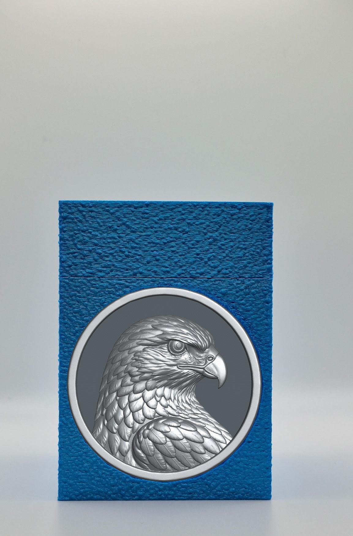 Eagle Card Box — Blue