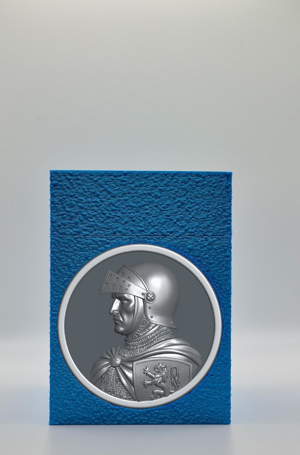 Knight Card Box — Blue