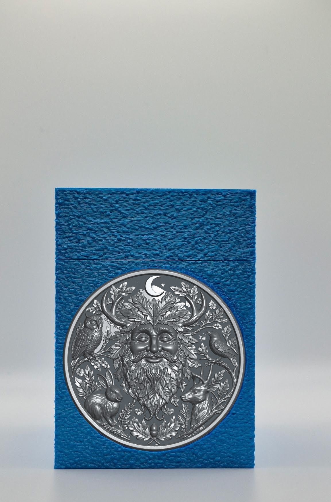 Tree Spirit Card Box — Blue