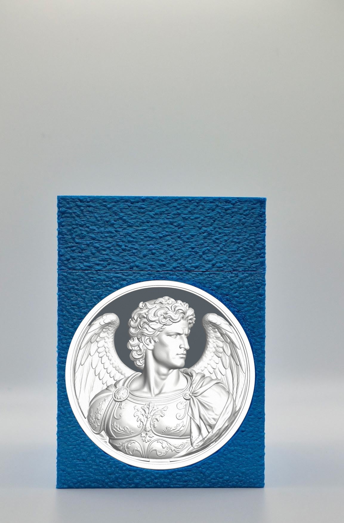 Angel Card Box — Blue
