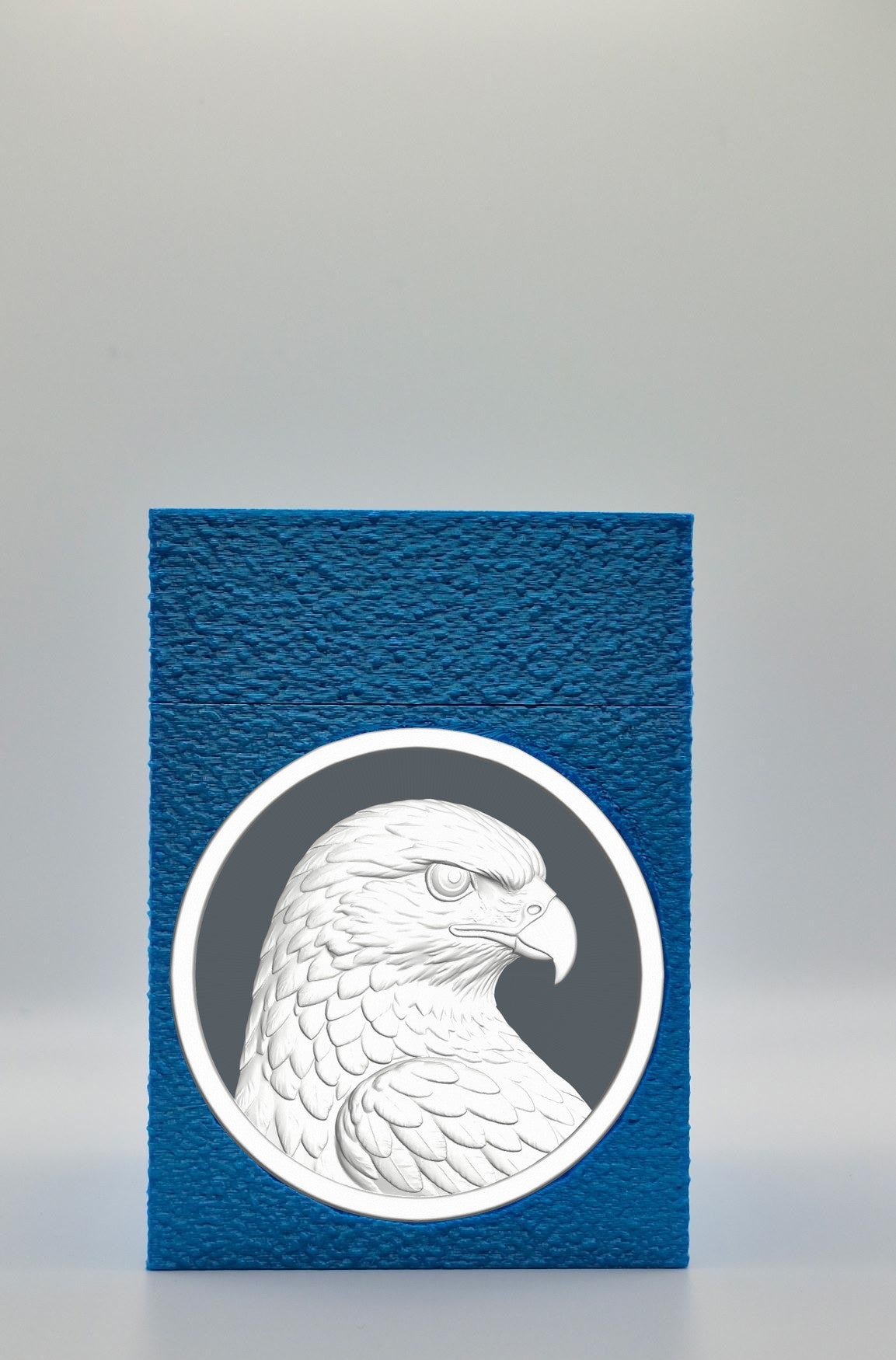 Eagle Card Box — Blue
