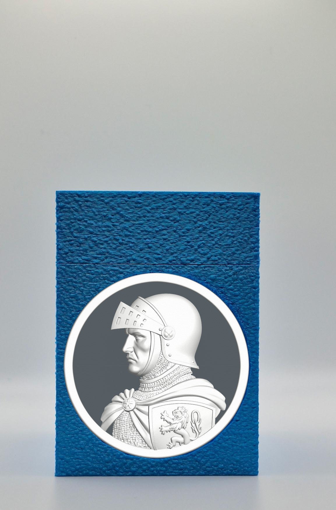 Knight Card Box — Blue