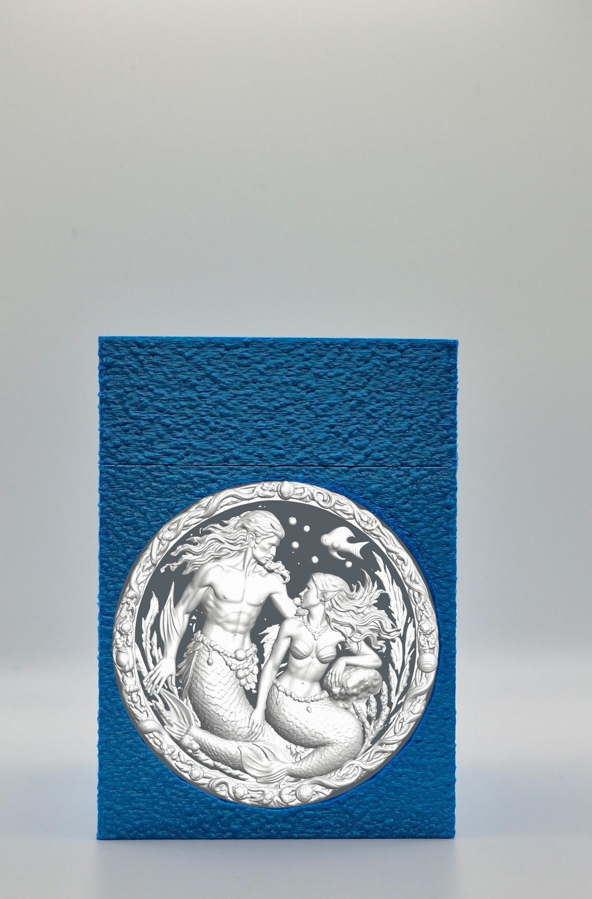 Merfolk Card Box — Blue