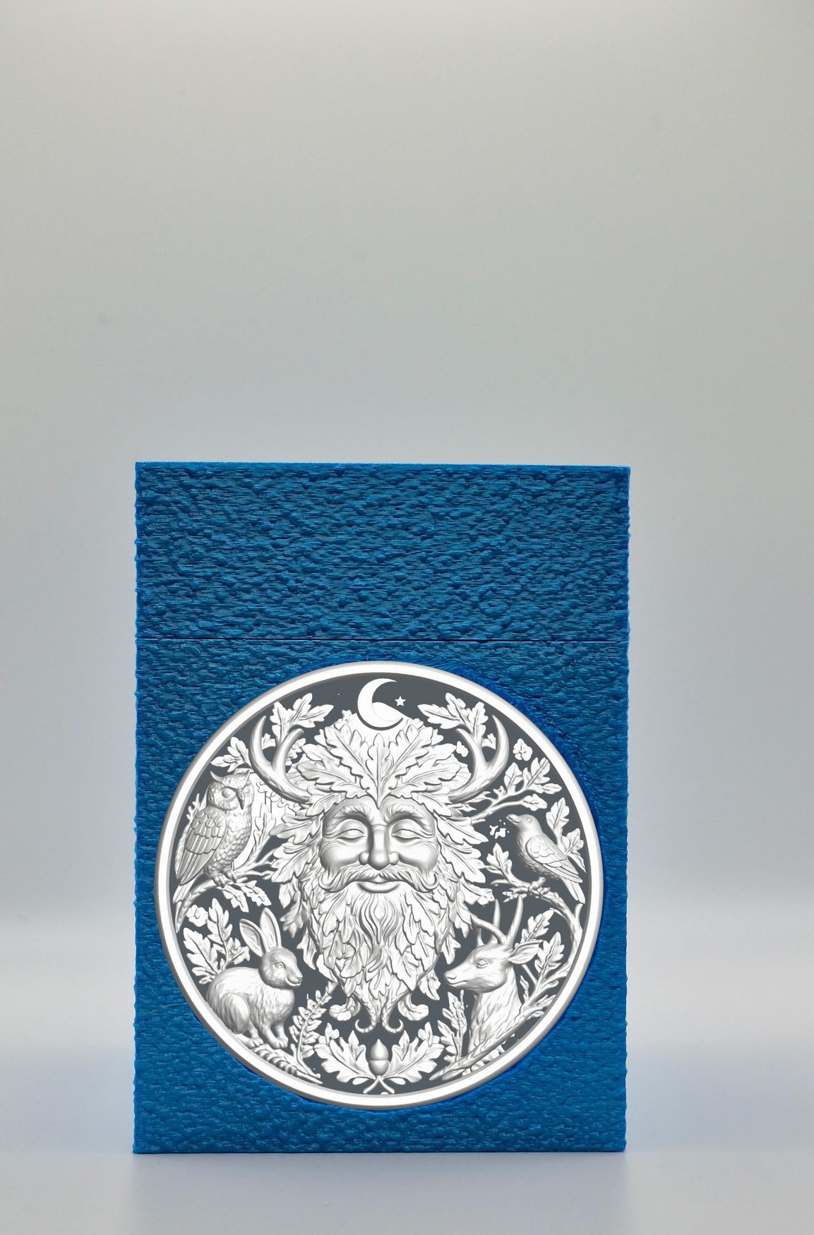 Tree Spirit Card Box — Blue
