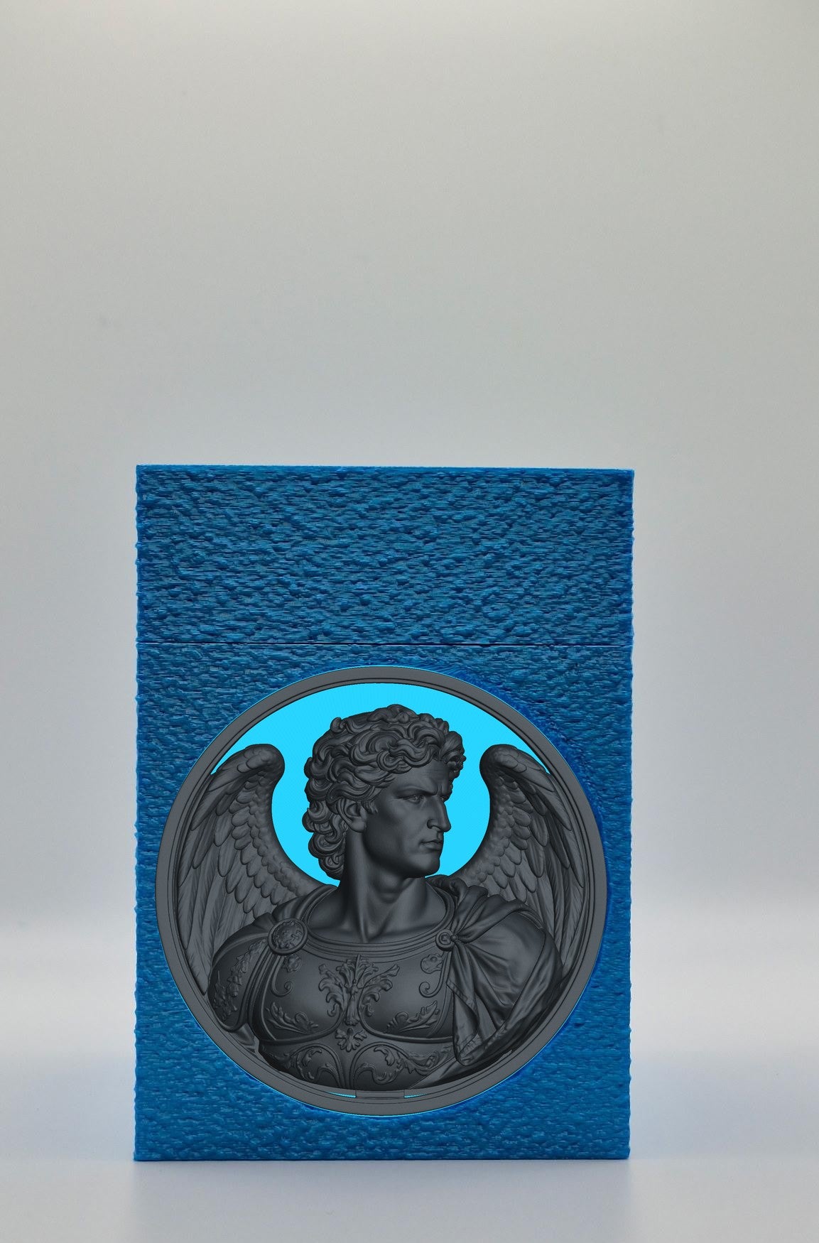 Angel Card Box — Blue