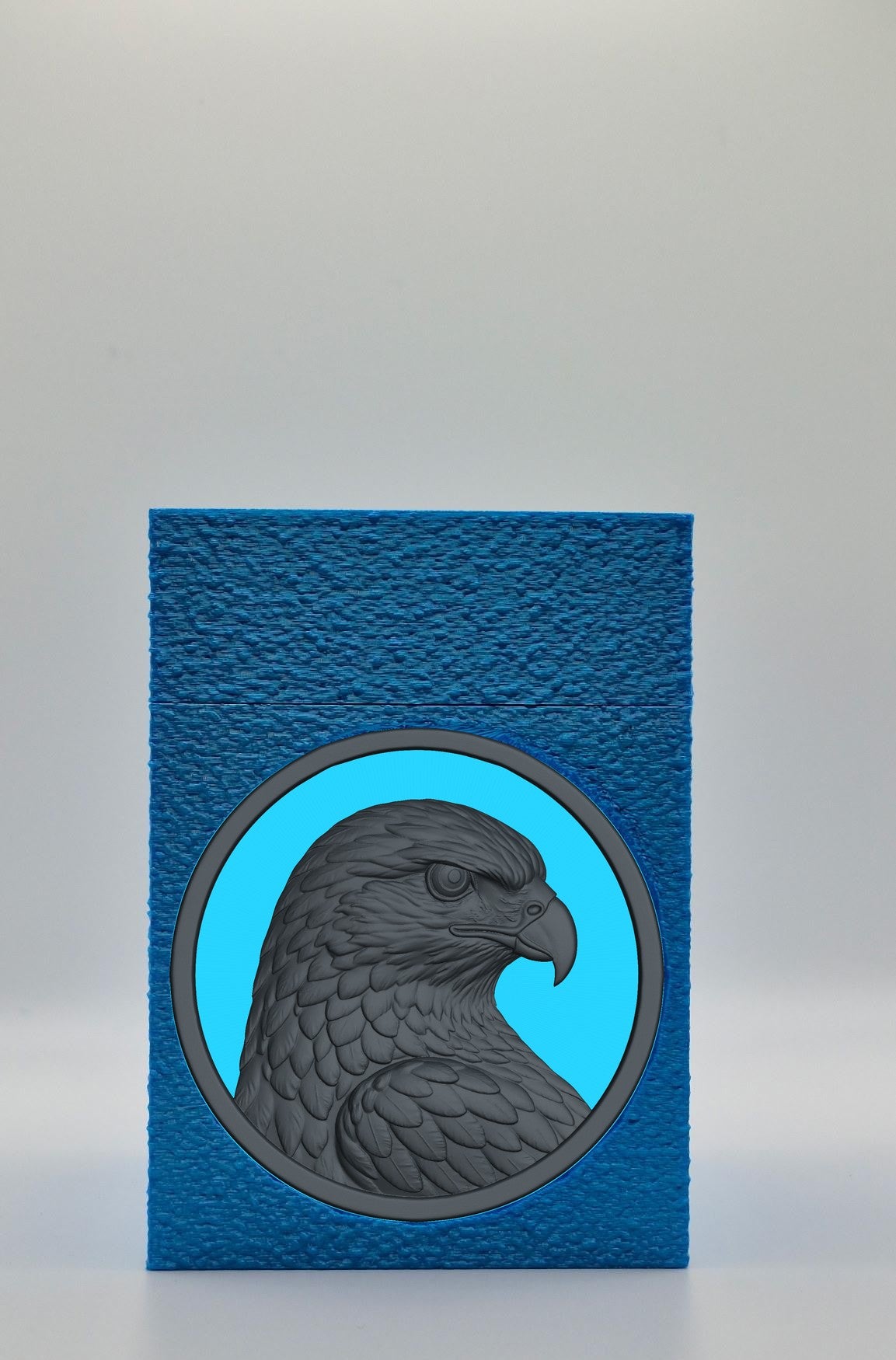 Eagle Card Box — Blue