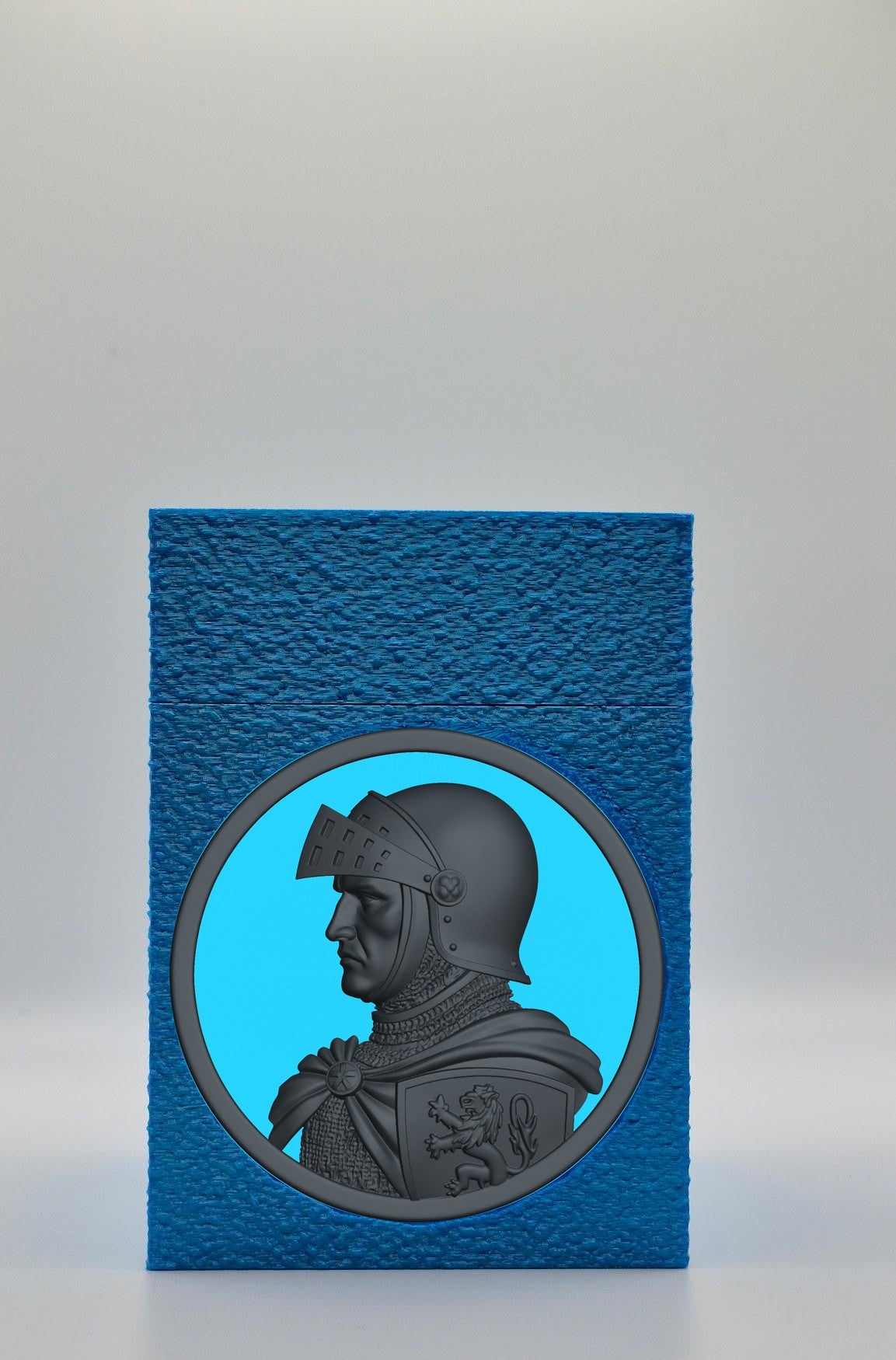 Knight Card Box — Blue