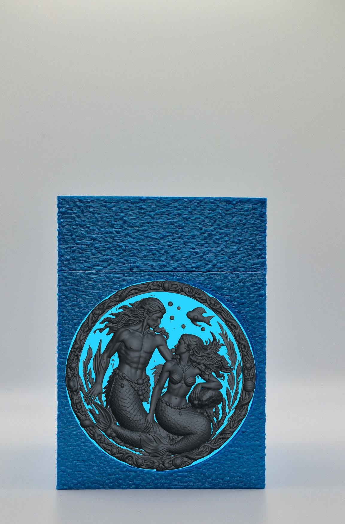 Merfolk Card Box — Blue