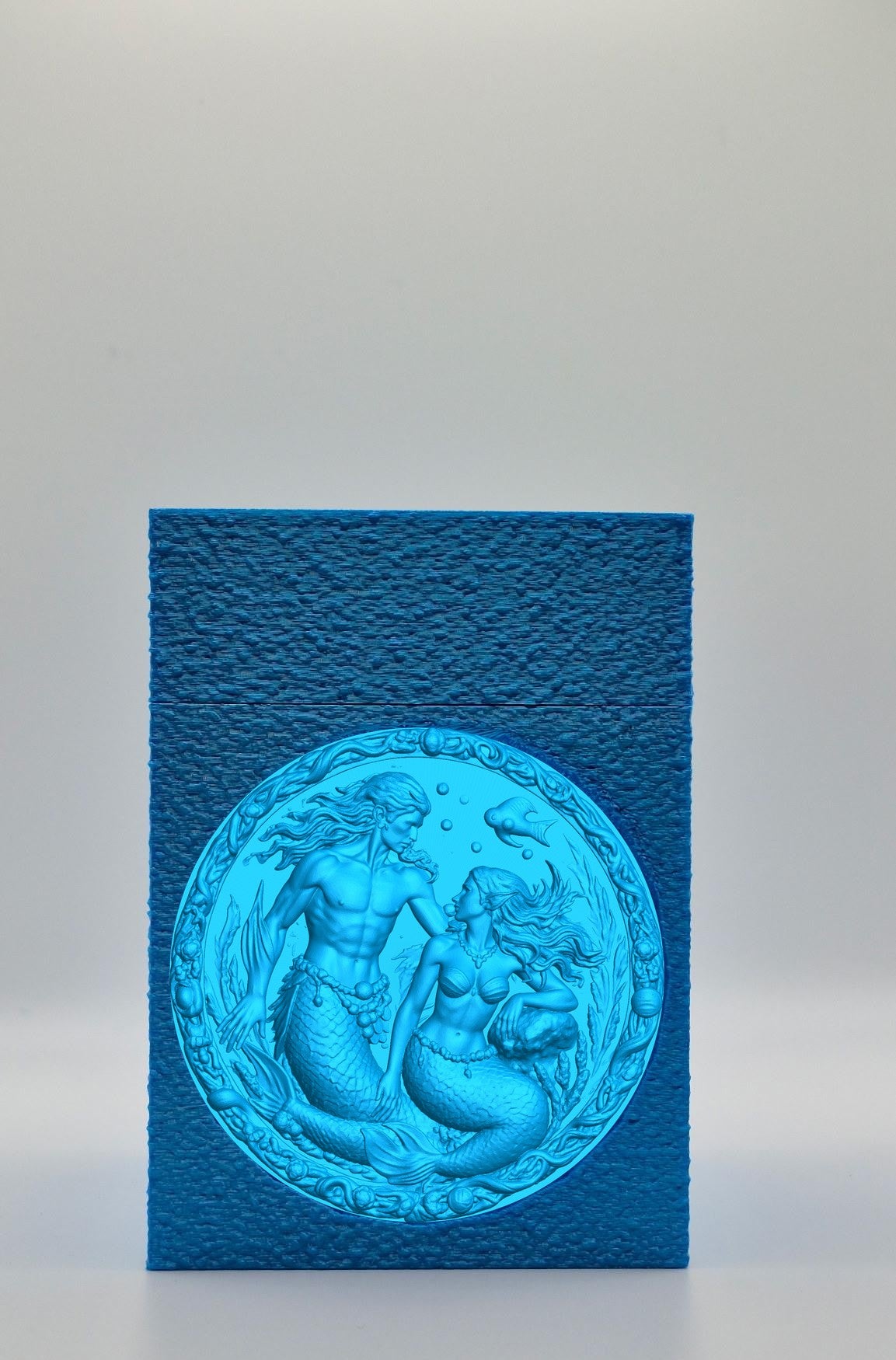 Merfolk Card Box — Blue