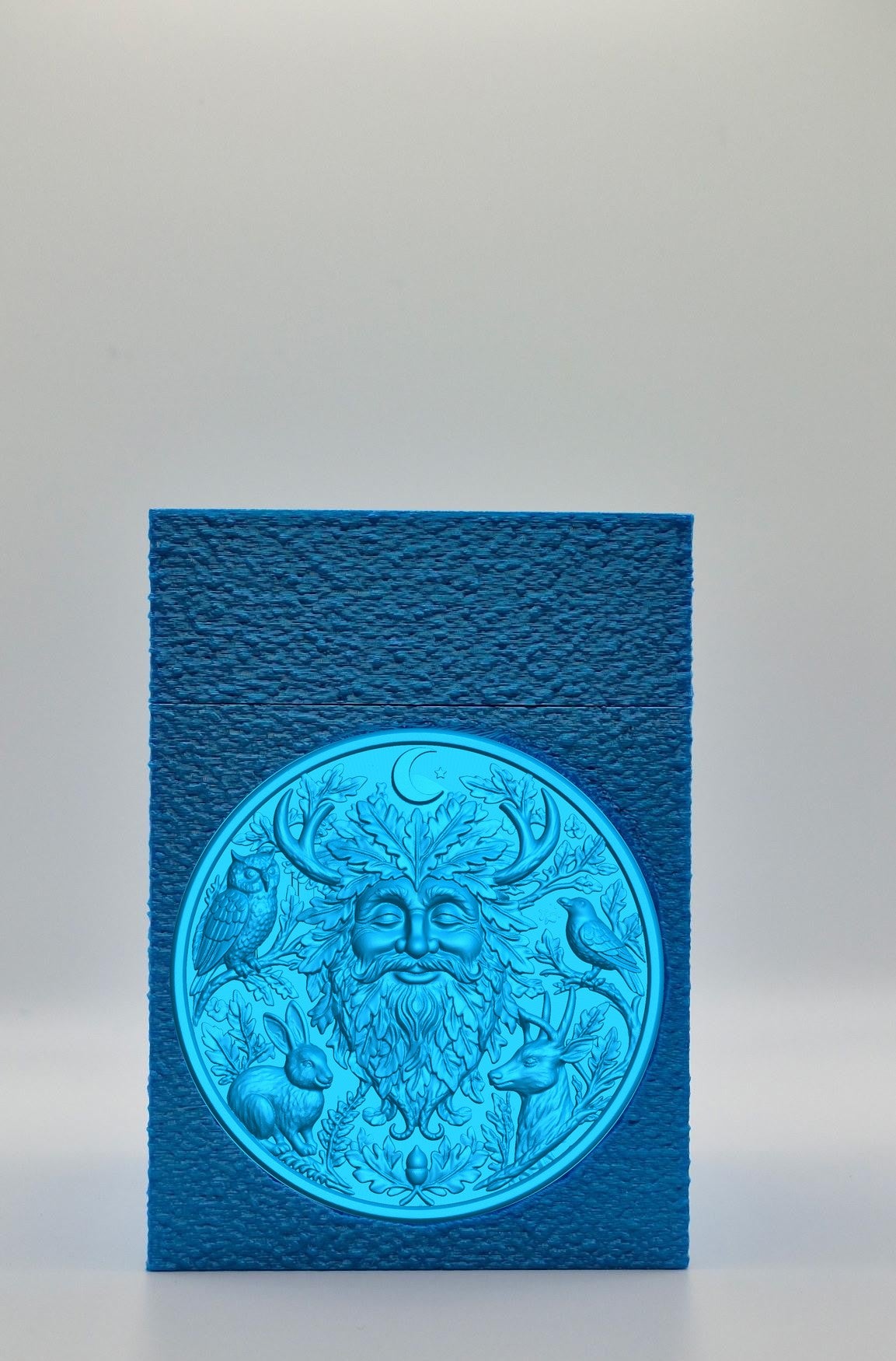 Tree Spirit Card Box — Blue